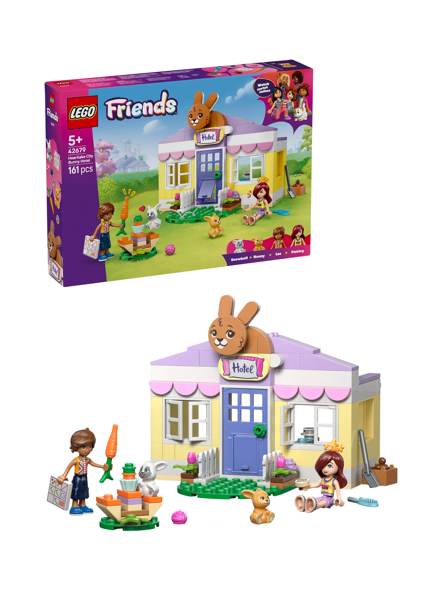 LEGO Friends Bunny Hotel 42679 construction set - British product