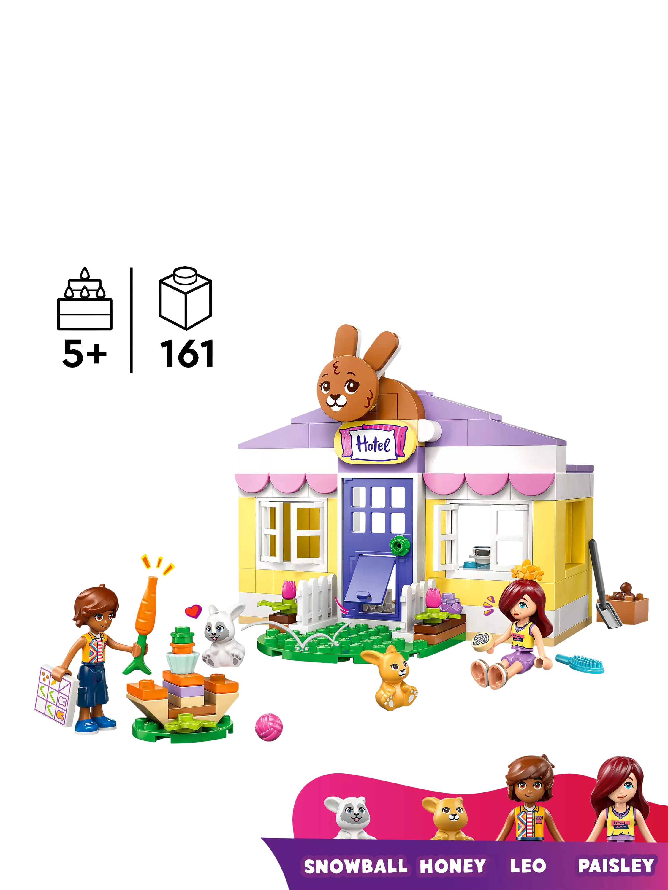 LEGO Friends Bunny Hotel 42679 construction set - British product