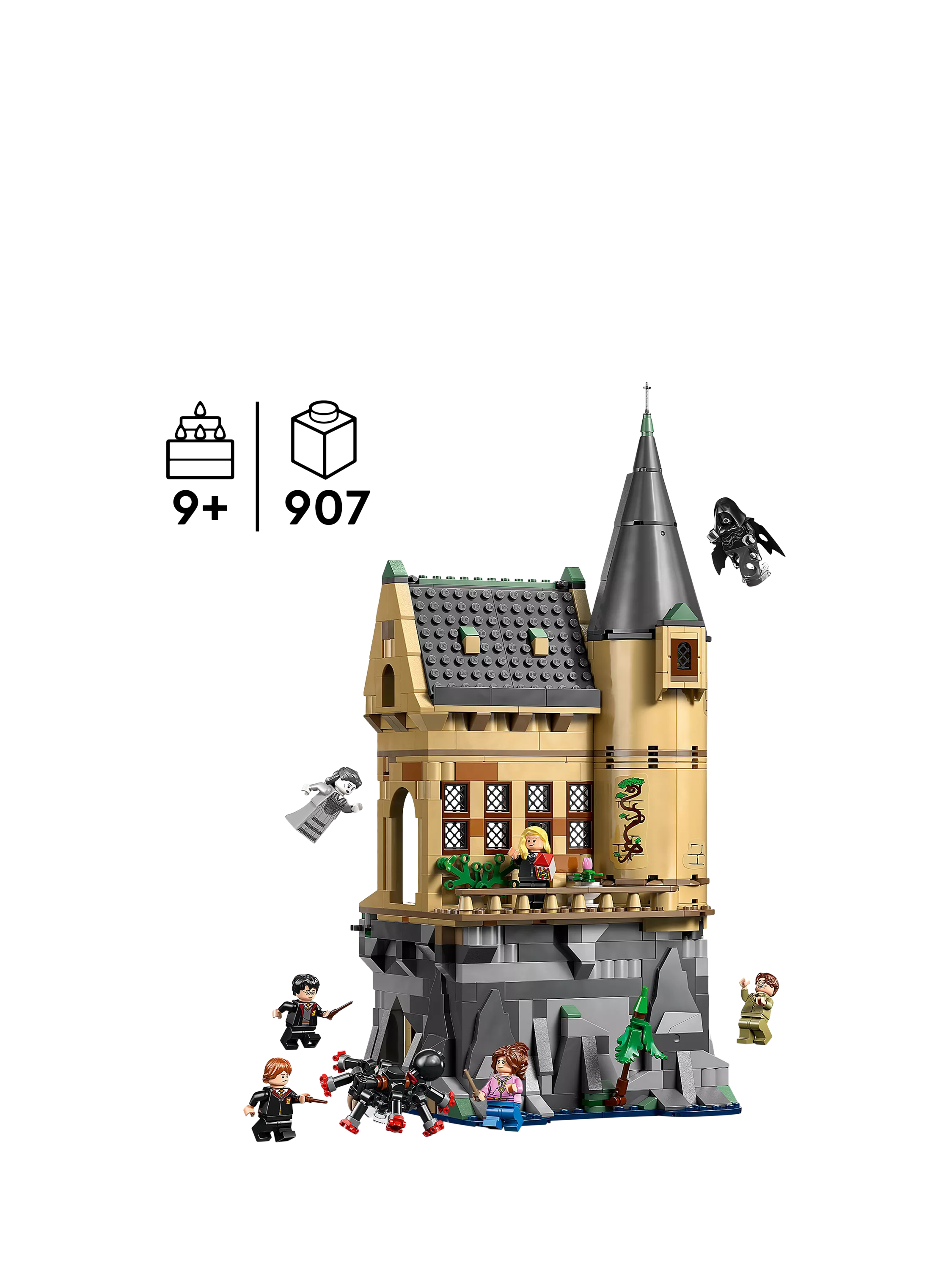 LEGO Harry Potter Hogwarts Hospital Wing building set 907 pieces, imported from the UK