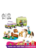 LEGO Friends horse and foal trailer toy construction set, UK version