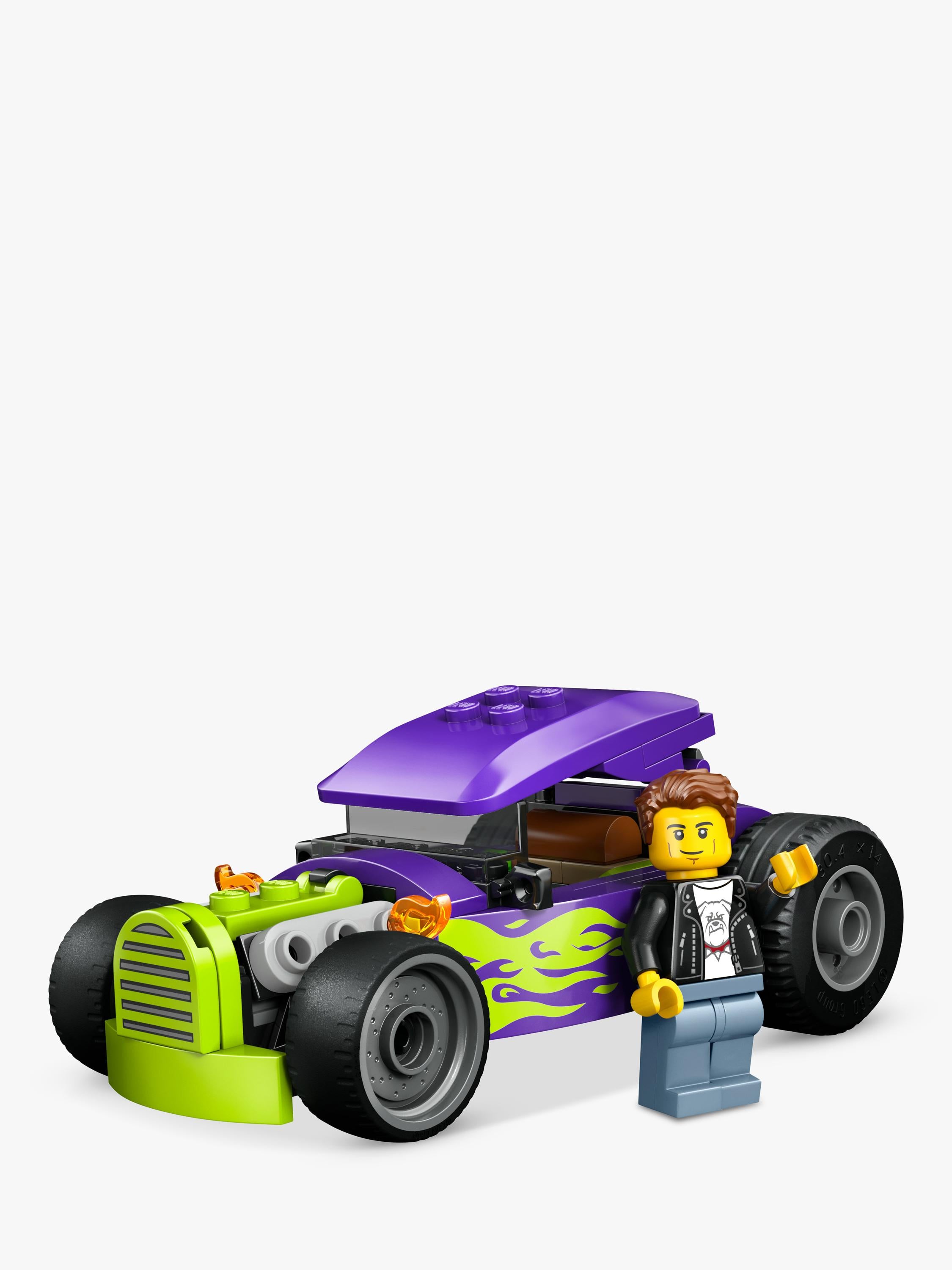 LEGO City Hot Rod Car toy 81 pieces building set, UK version