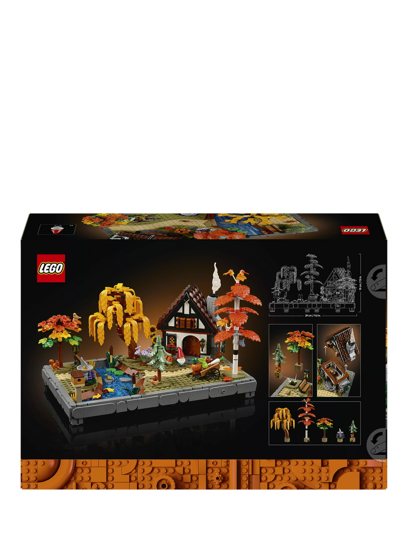 LEGO Autumn Cottage Garden building kit - British product