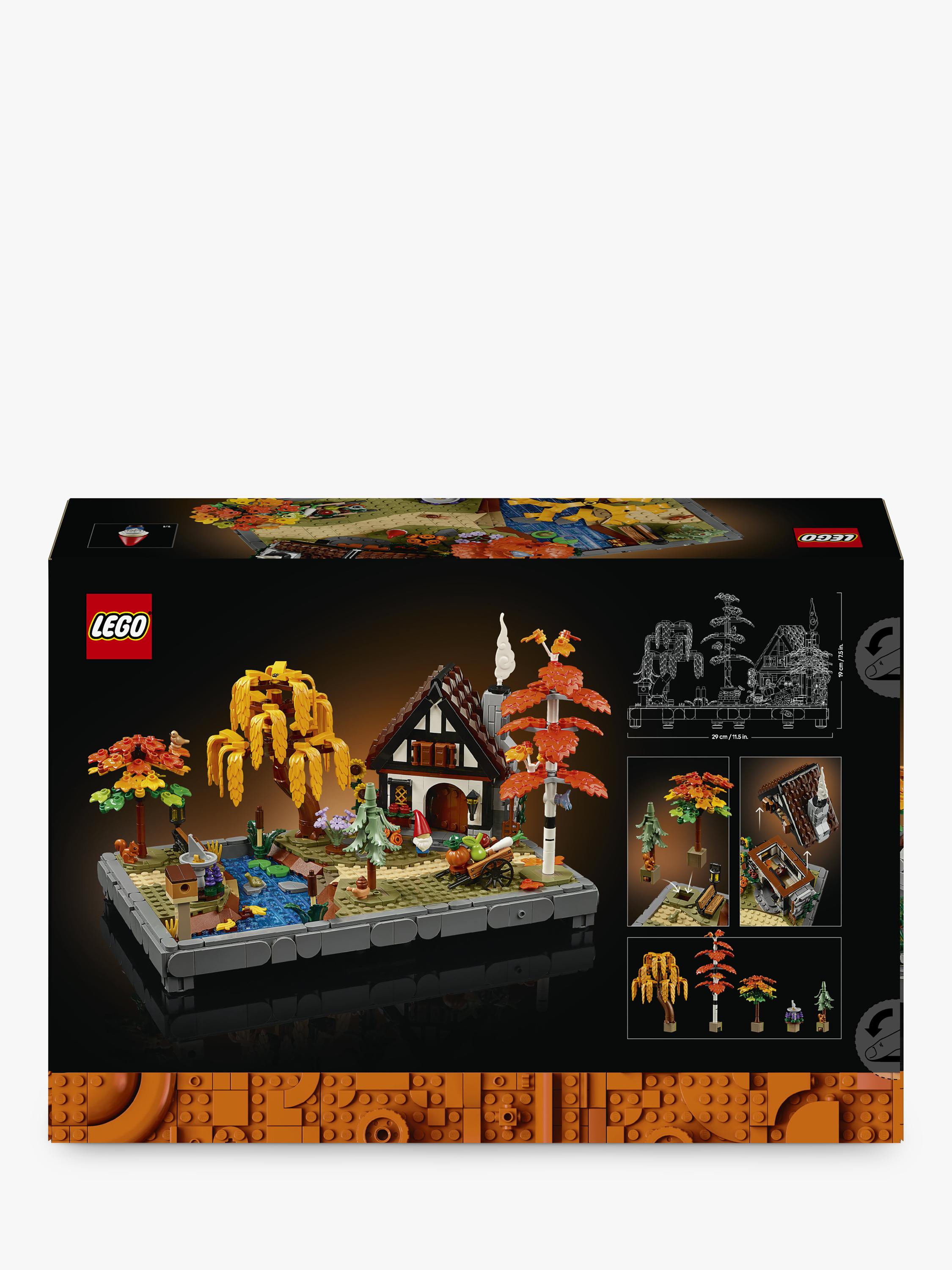 LEGO Autumn Cottage Garden building kit - British product