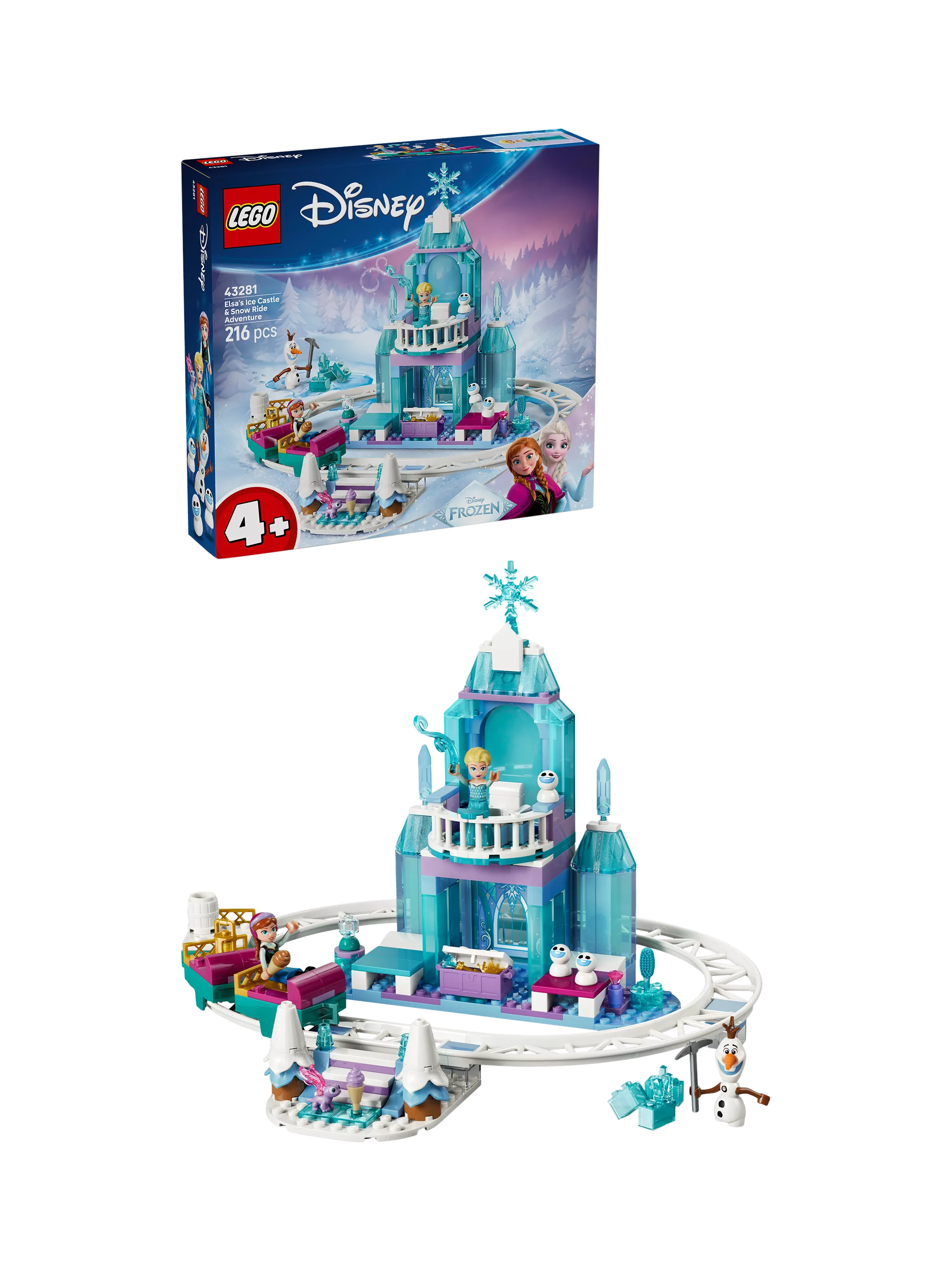 LEGO Disney Frozen Elsa's Ice Castle building toy - British product