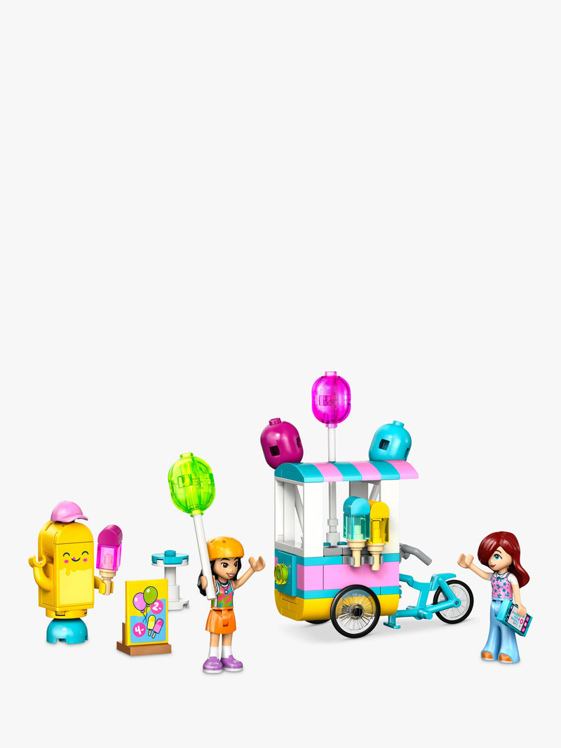LEGO Friends Ice Cream & Balloon Stand 107 piece toy set, UK version
