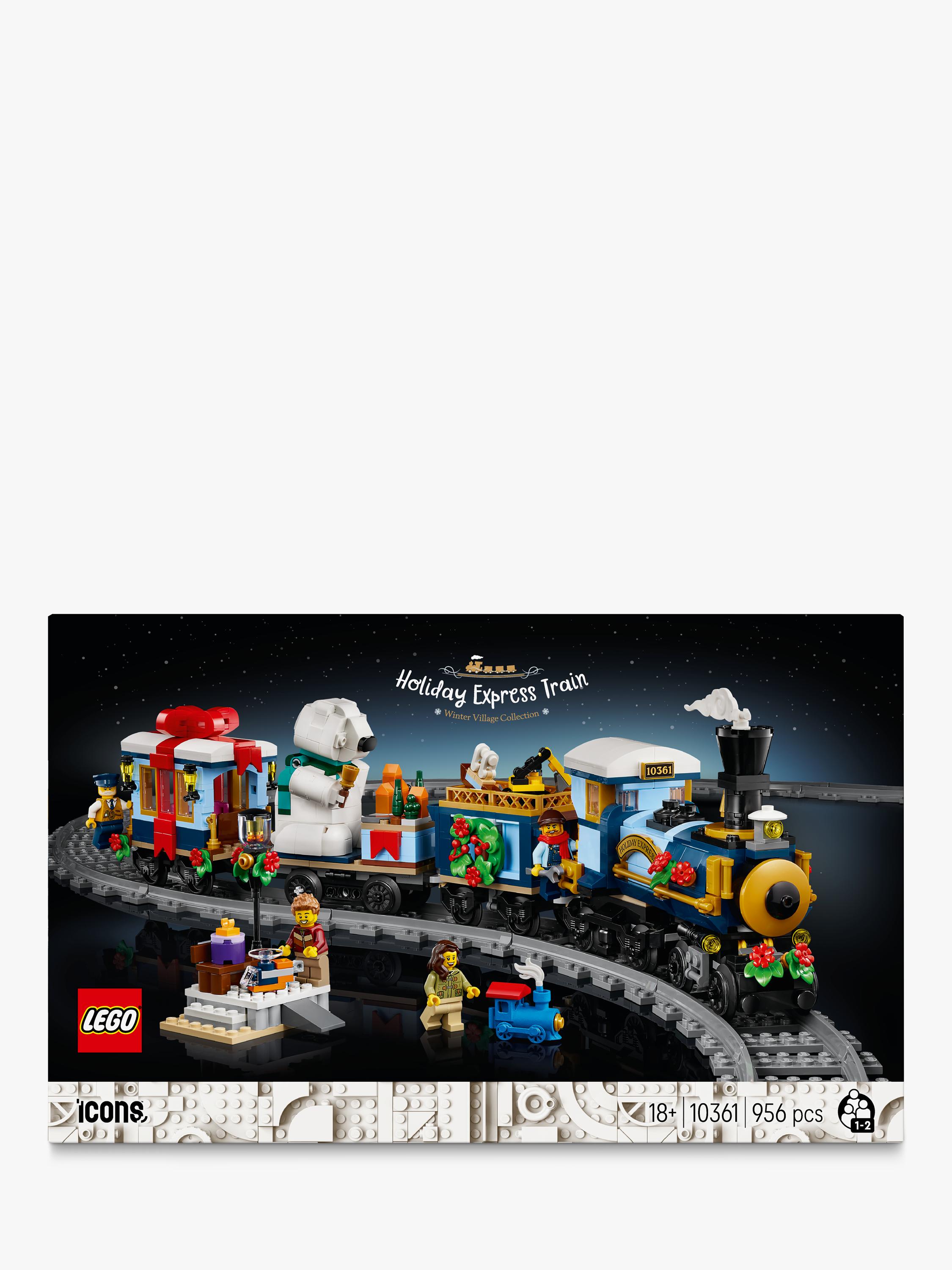 LEGO Icons Holiday Express Train building set 956 pieces (British brand)