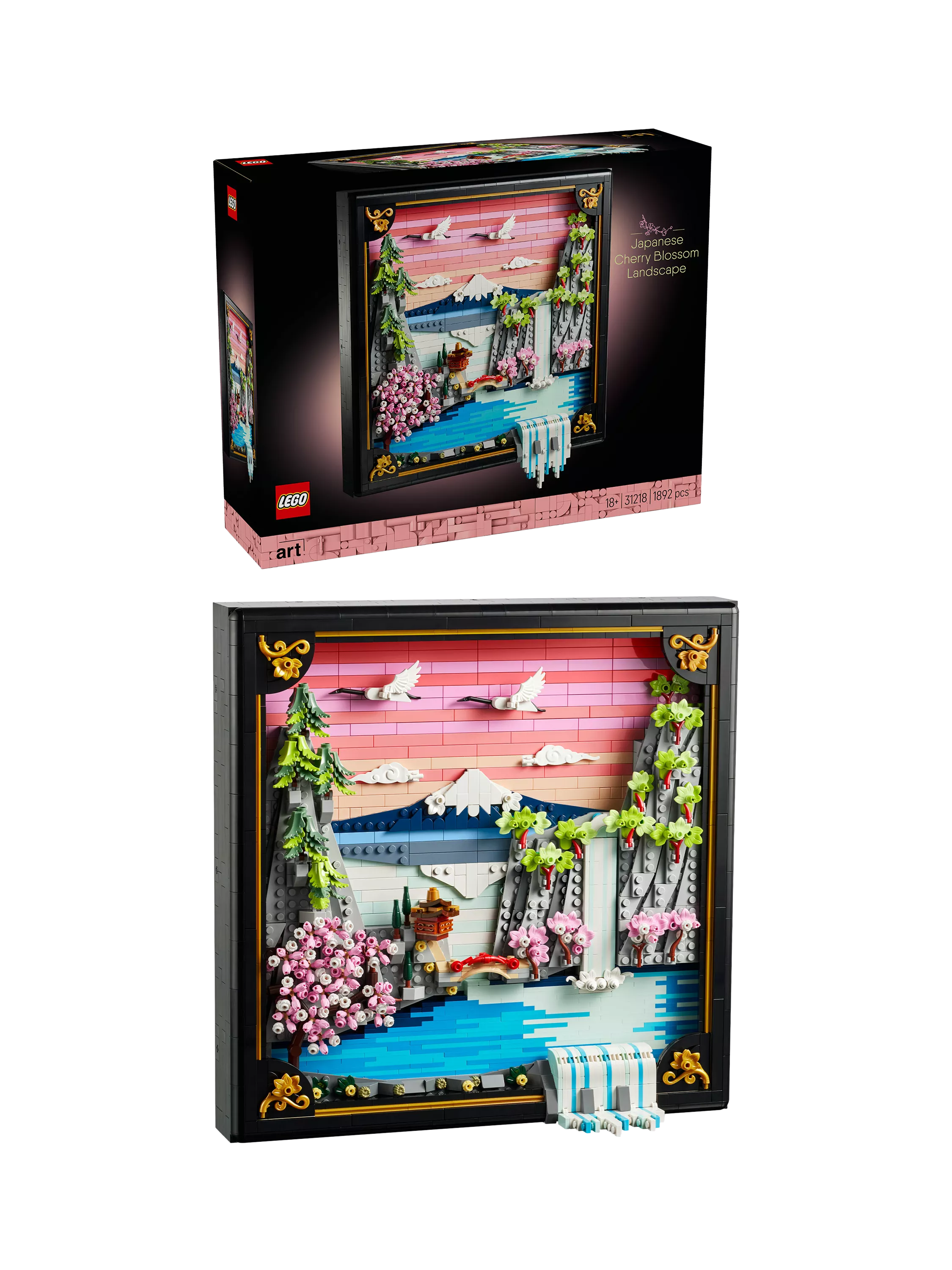 LEGO building set Japanese Cherry Blossom Landscape - British product