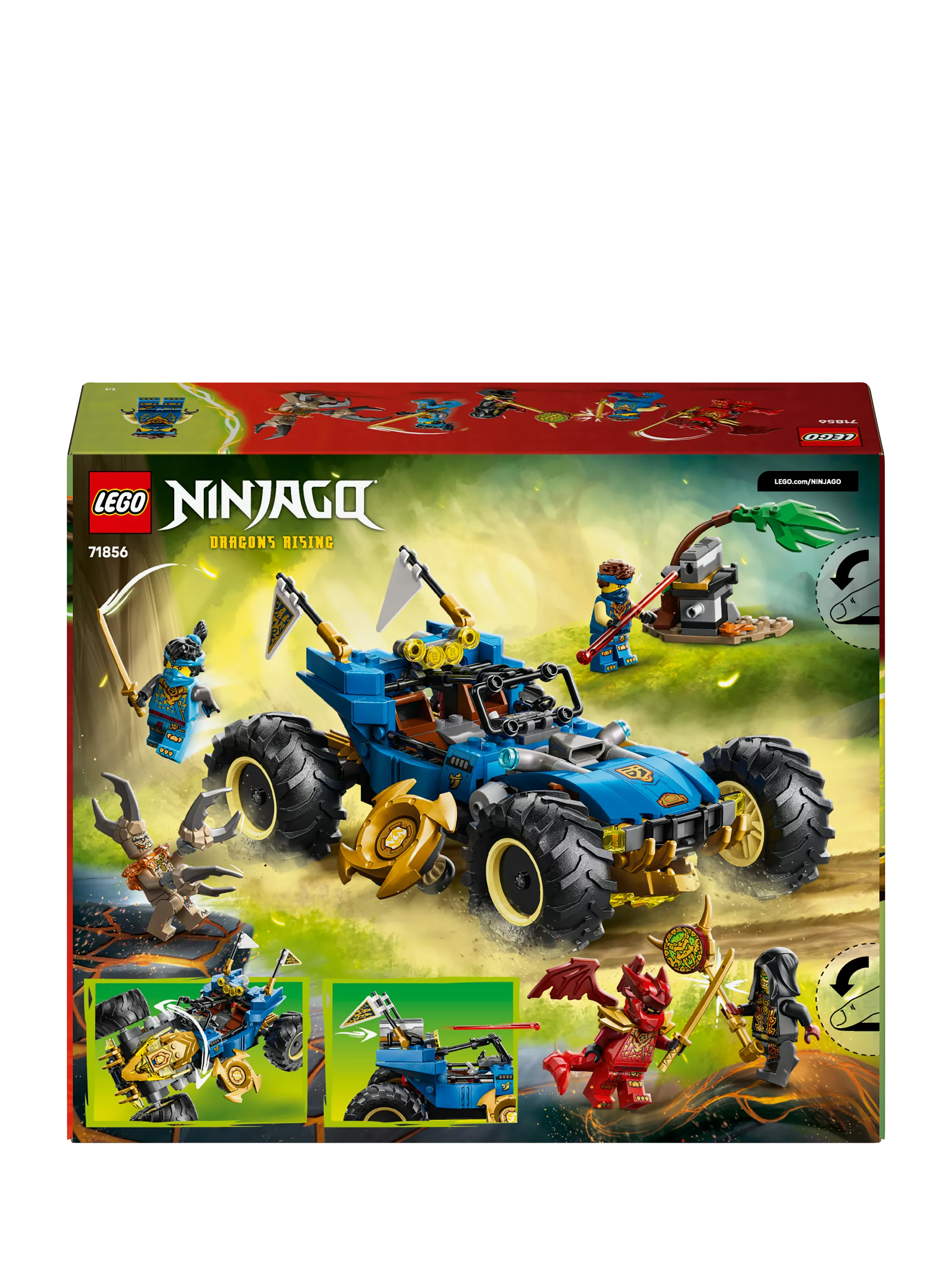 LEGO Ninjago Jay's Transforming Car building toy - British product