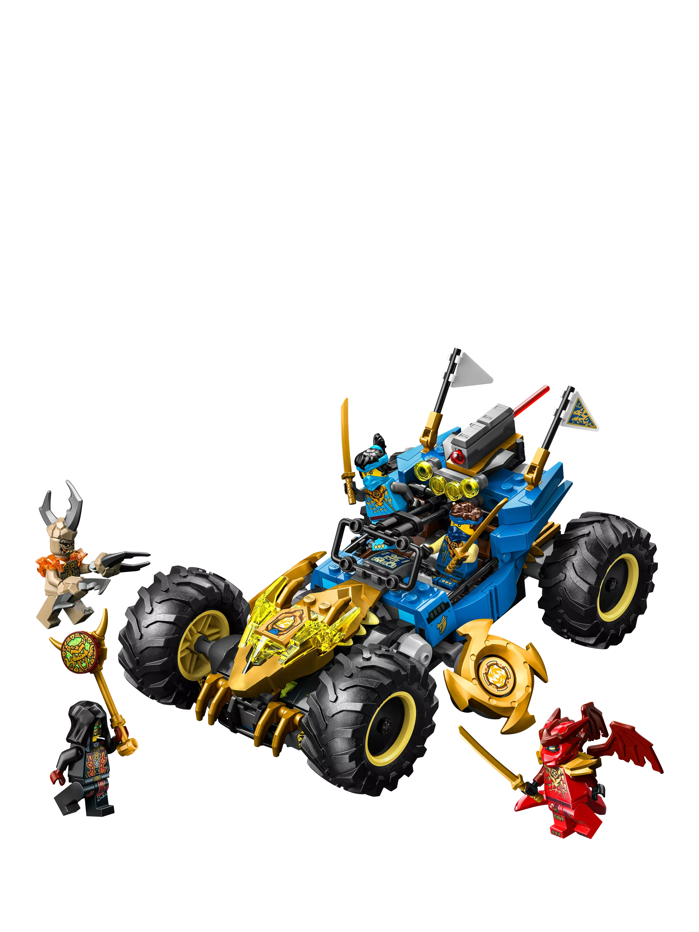 LEGO Ninjago Jay's Transforming Car building toy - British product
