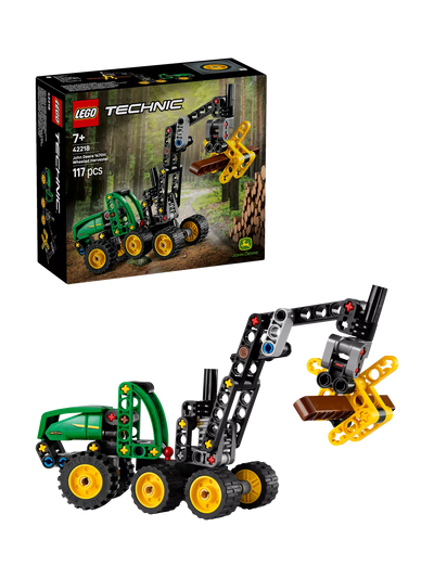 John Lewis LEGO Technic John Deere 1470H Wheeled Harvester Construction Vehicle Toy- Buy online at McGrocer