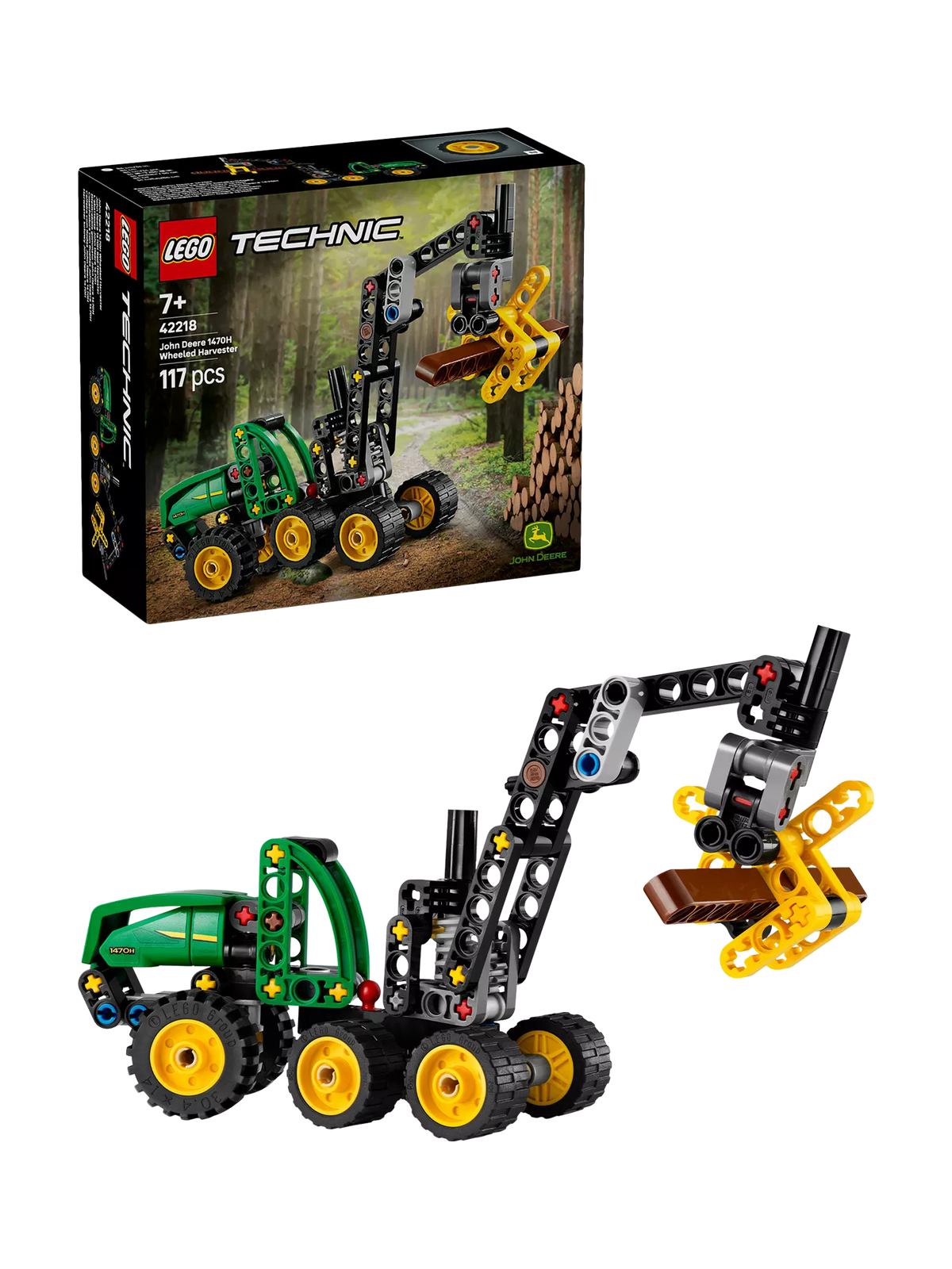 LEGO Technic John Deere 1470H harvester, UK version