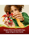 LEGO Ninjago Kai's Dragon Mech Battle Pack, UK version