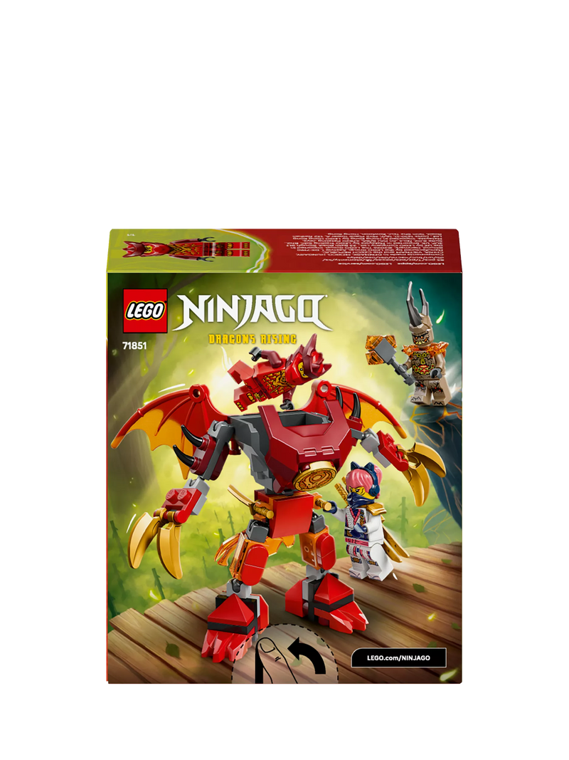 LEGO Ninjago Kai's Dragon Mech Battle Pack, UK version