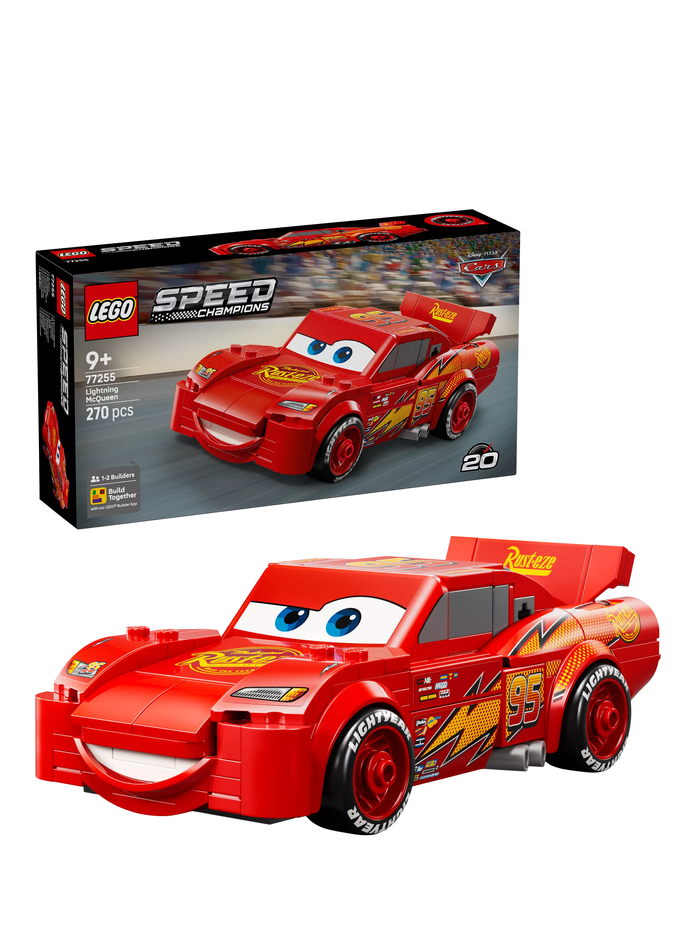 LEGO Speed Champions 77255 Disney Pixar Cars Lightning McQueen