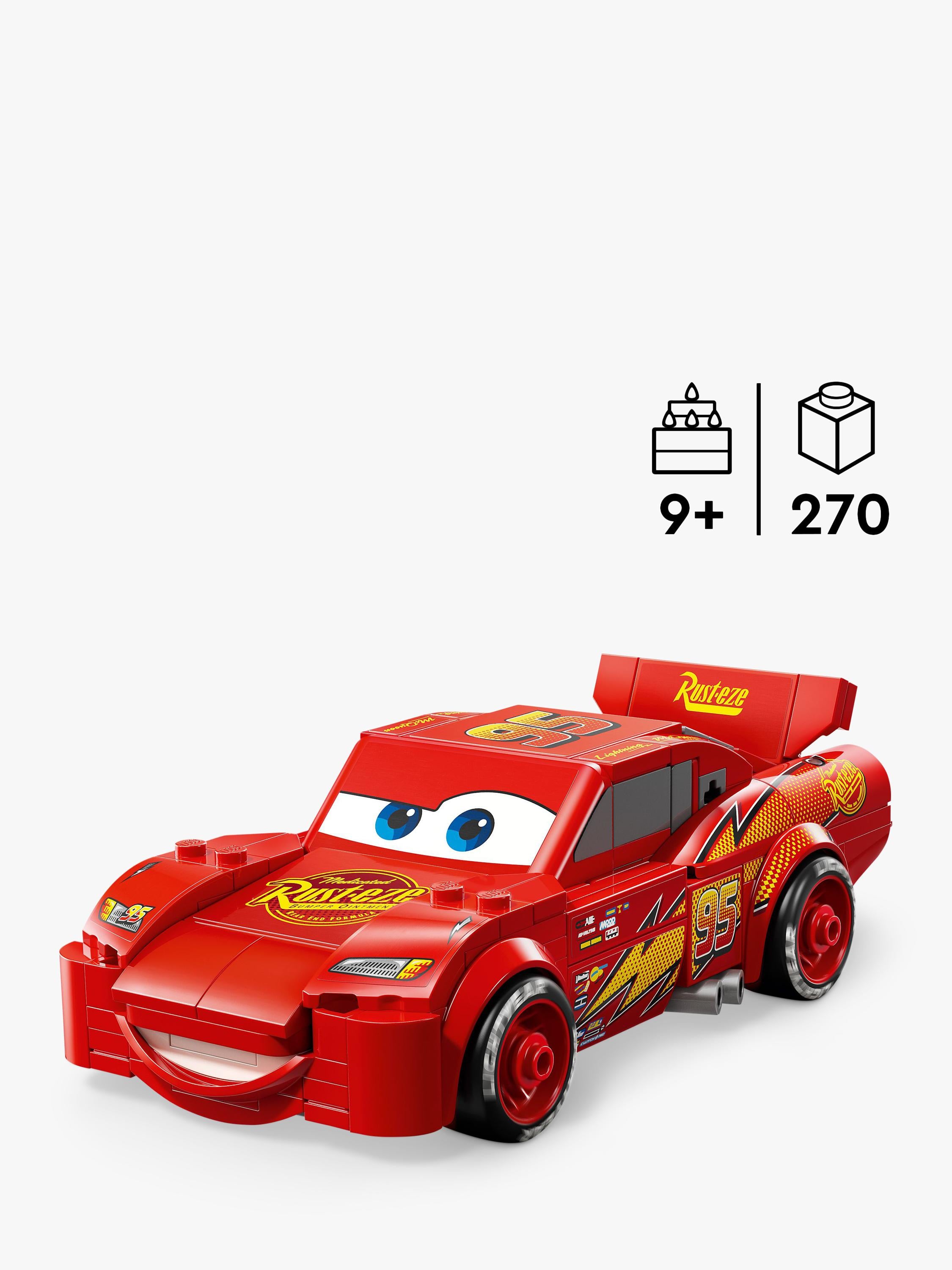 LEGO Speed Champions Lightning McQueen 270 pieces (British brand)