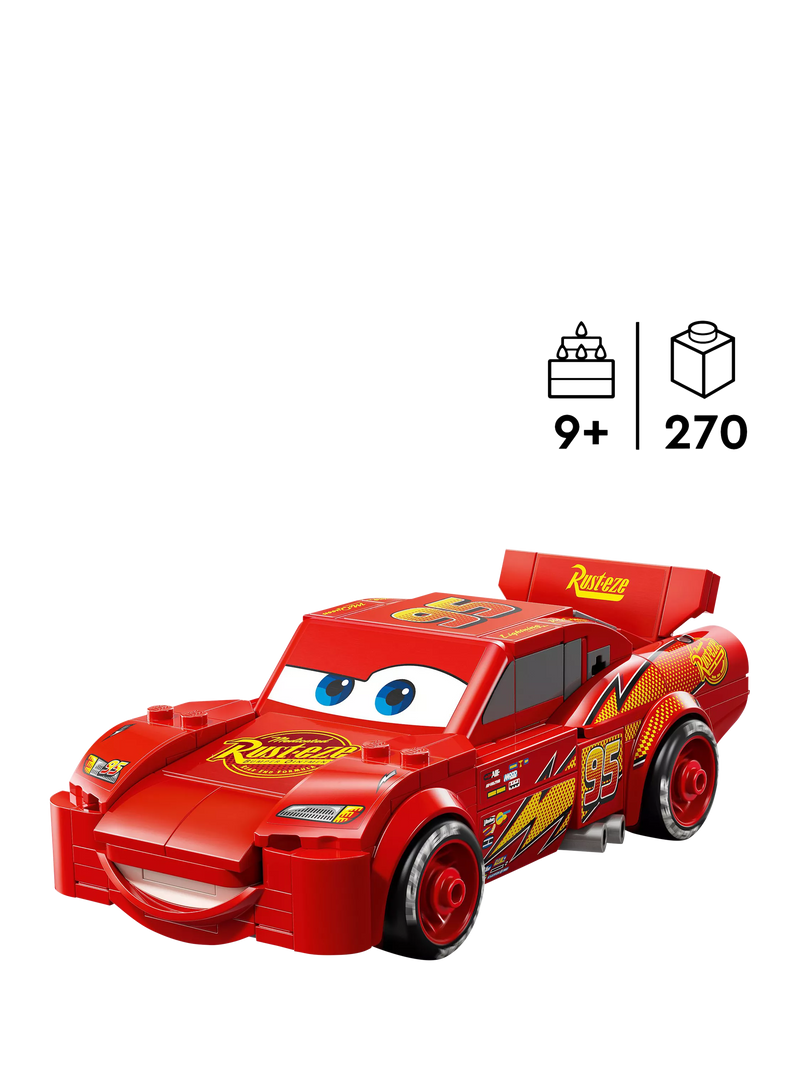 LEGO Speed Champions Lightning McQueen 270 pieces (British brand)