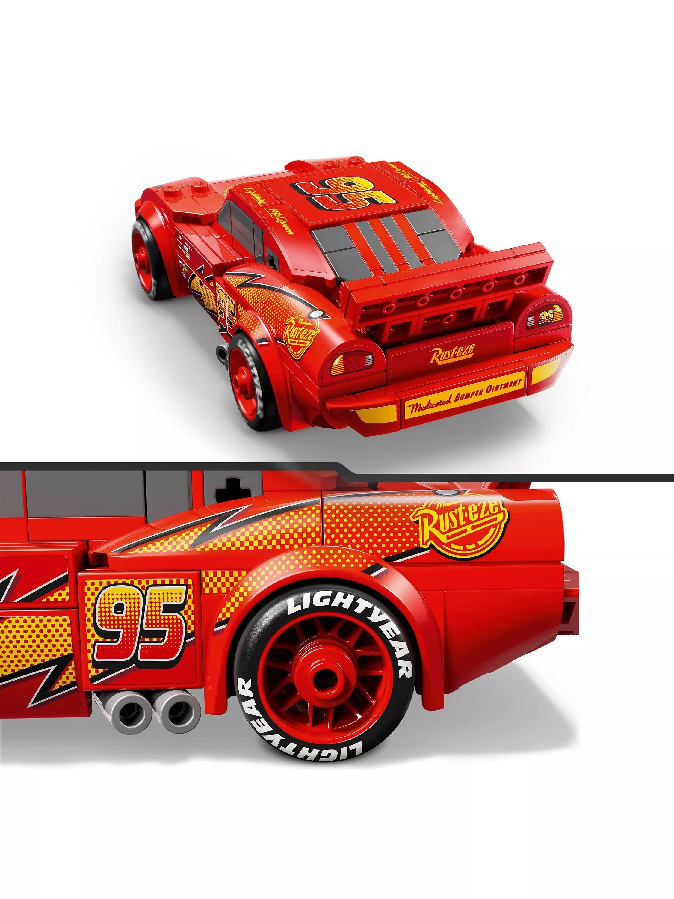LEGO Speed Champions Lightning McQueen 270 pieces (British brand)