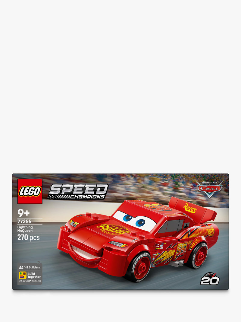LEGO Speed Champions Lightning McQueen 270 pieces (British brand)