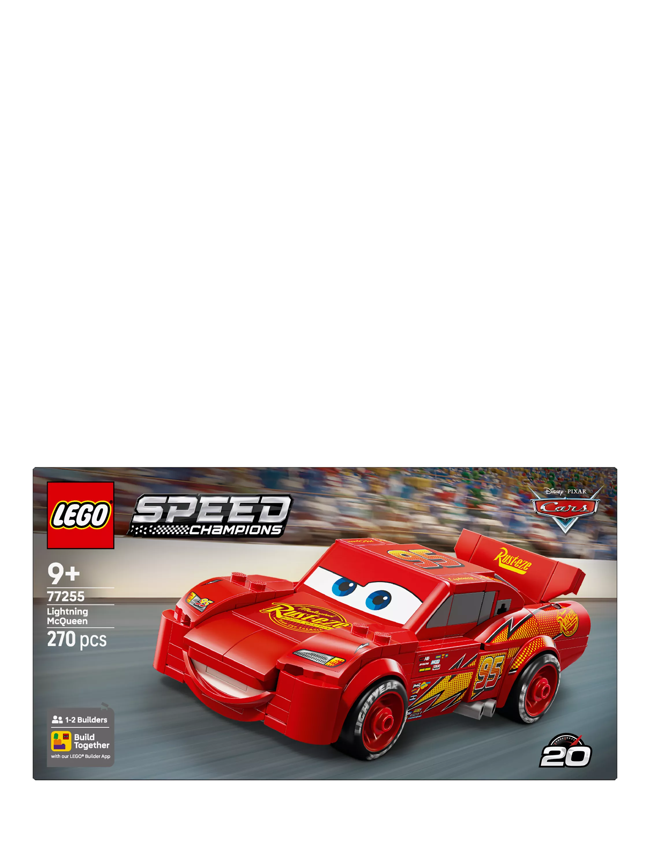 LEGO Speed Champions Lightning McQueen 270 pieces (British brand)