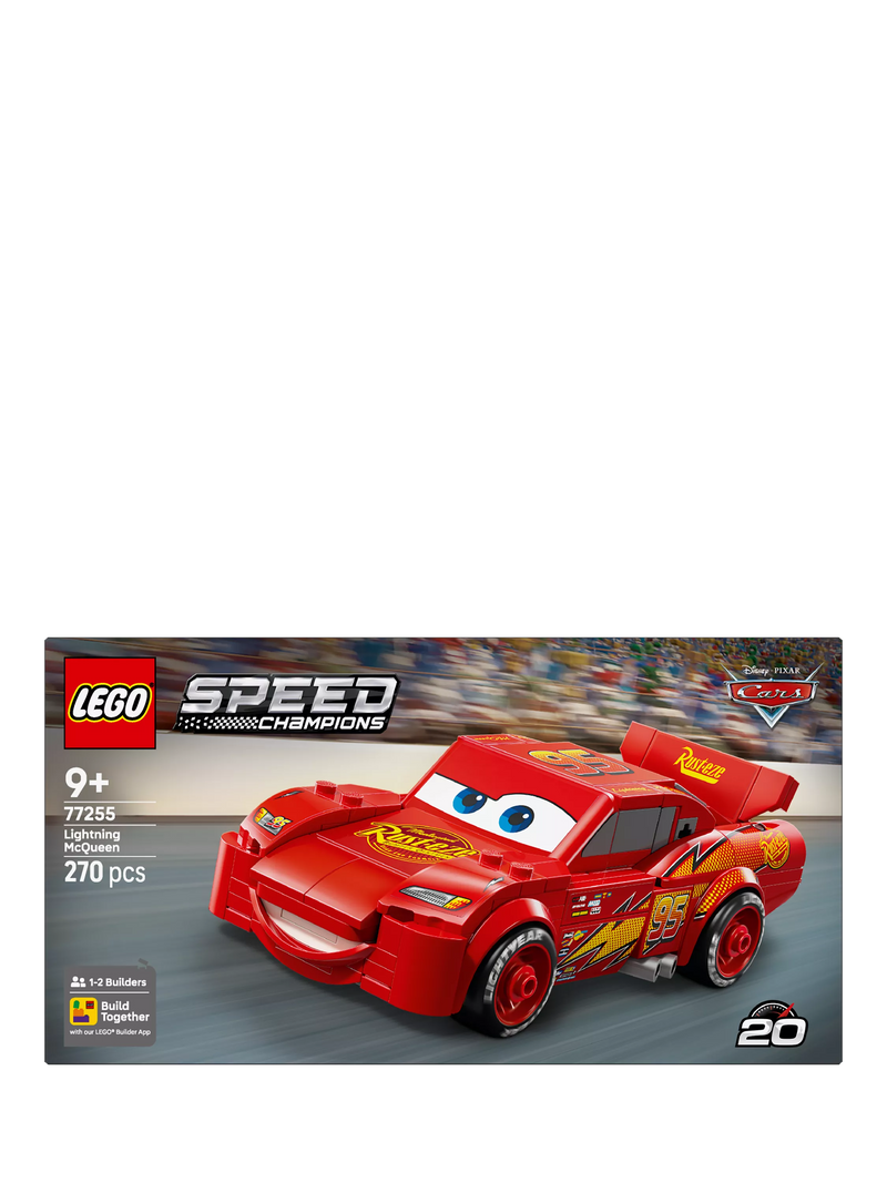 LEGO Speed Champions Lightning McQueen 270 pieces (British brand)