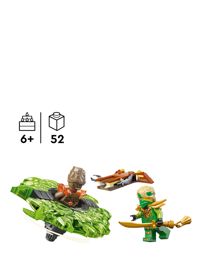 LEGO Ninjago spinner Lloyd vs Earth Monster - British product