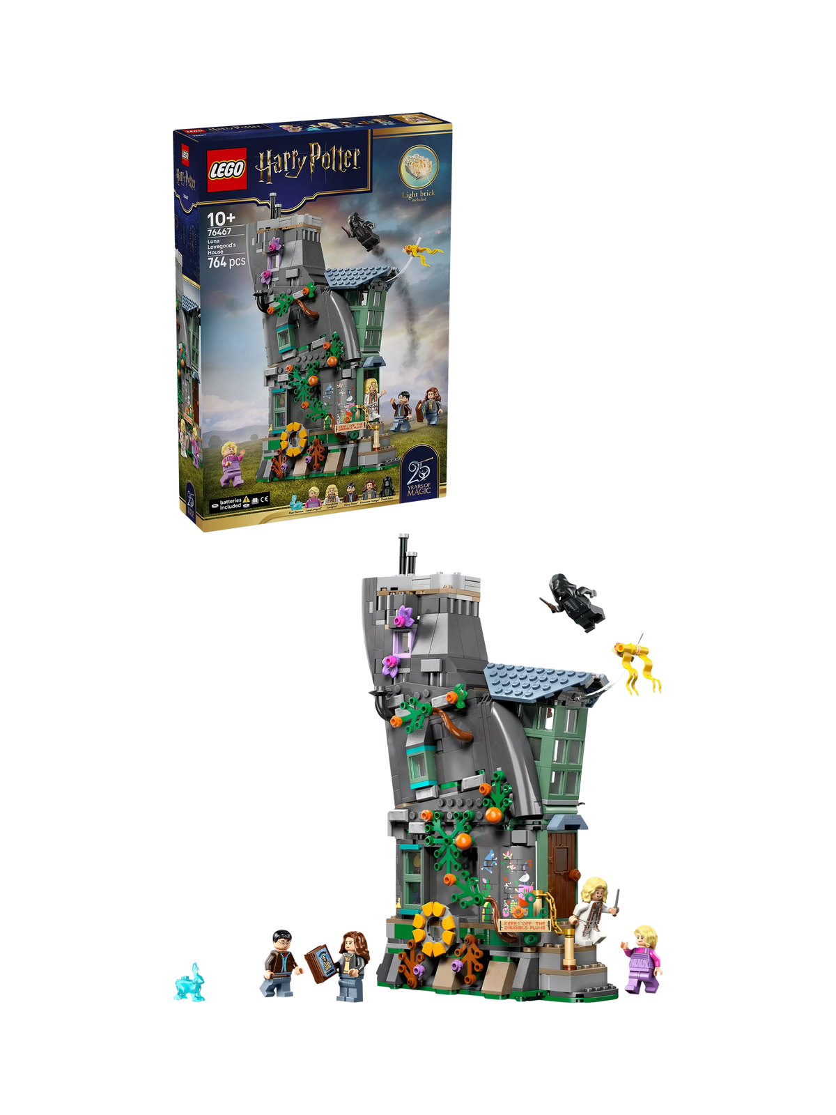 LEGO Luna Lovegood's house building toy 76467, imported from the UK