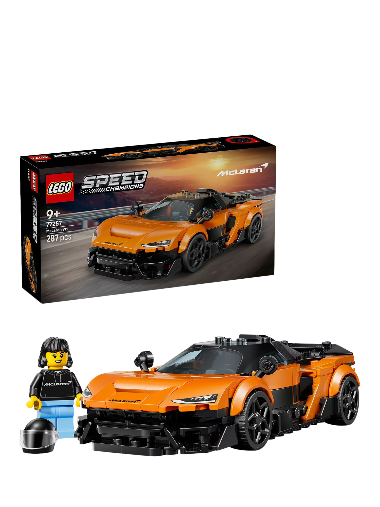 LEGO Speed Champions McLaren W1 car toy - British product