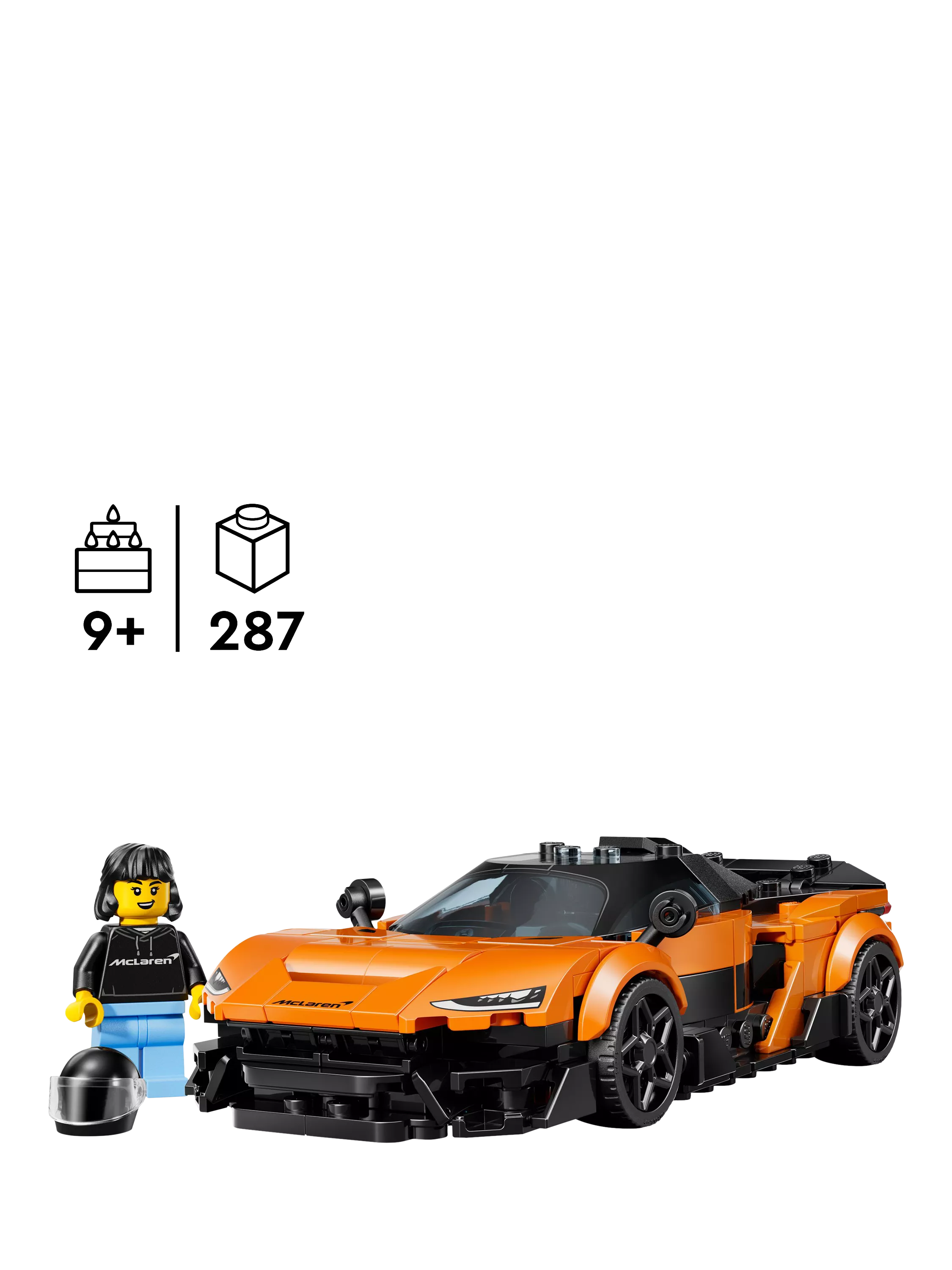 LEGO Speed Champions McLaren W1 car toy - British product