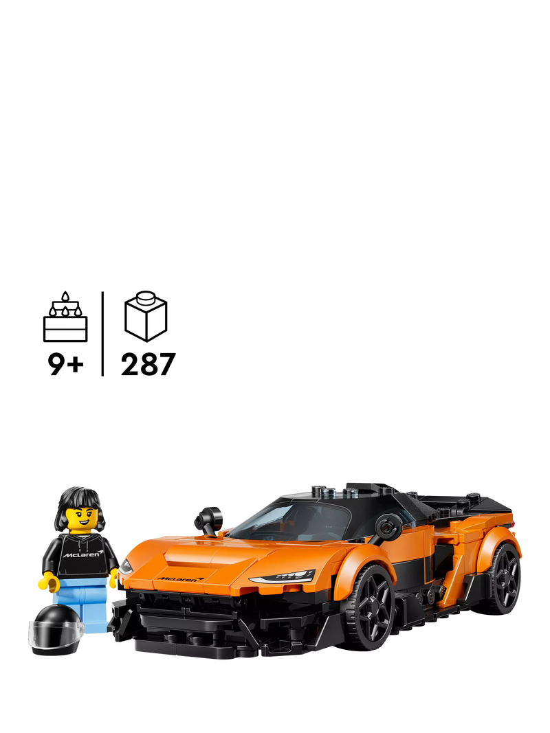 LEGO Speed Champions McLaren W1 car toy - British product