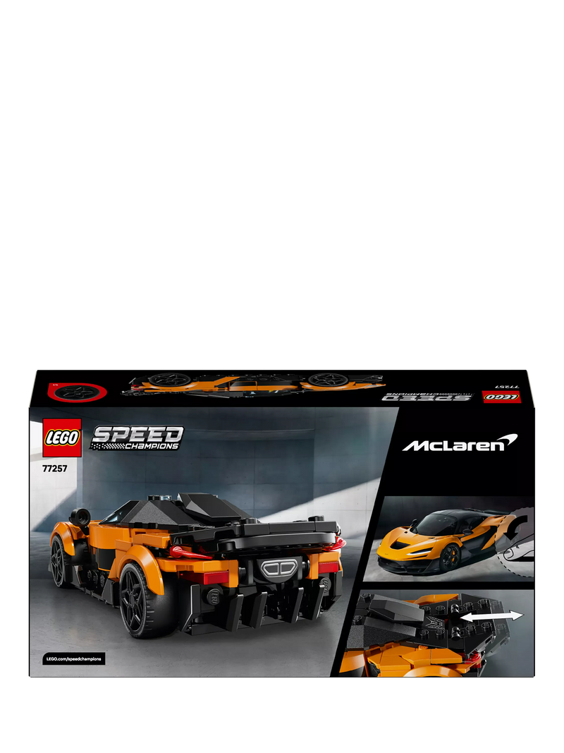 LEGO Speed Champions McLaren W1 car toy - British product