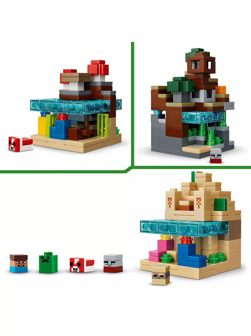 LEGO Minecraft Mini Biomes building toy 797 pieces - British product