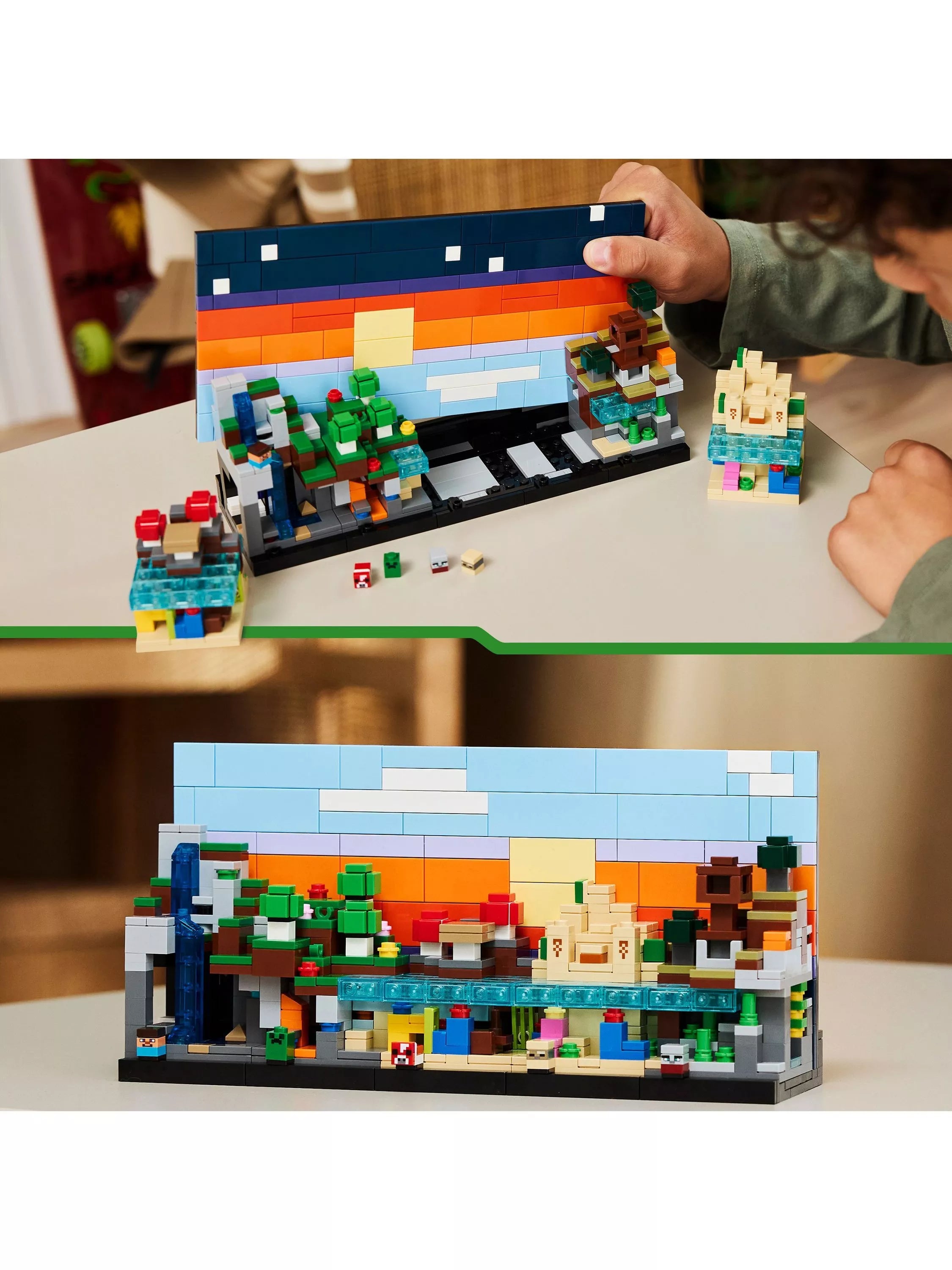 LEGO Minecraft Mini Biomes building toy 797 pieces - British product