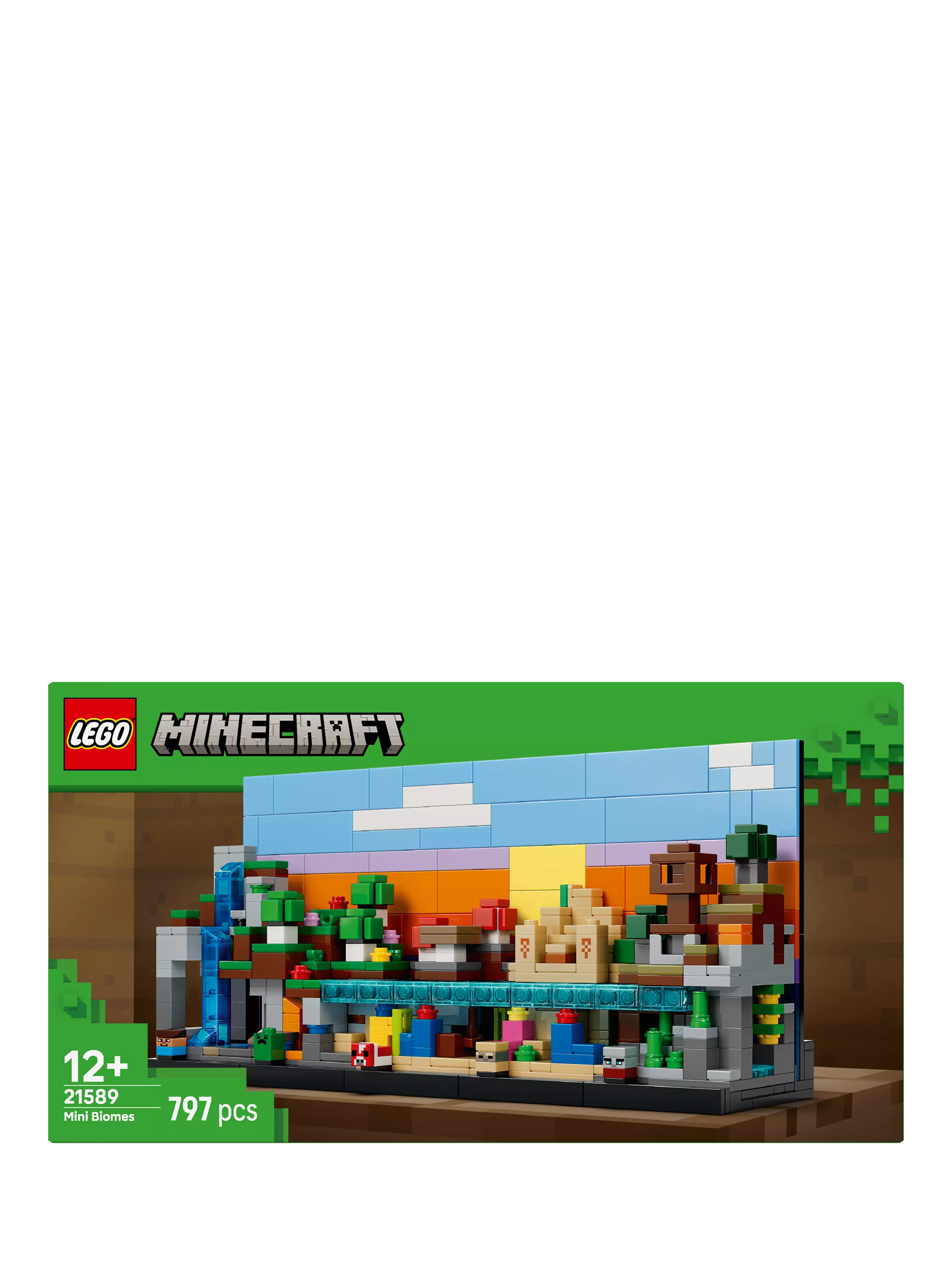 LEGO Minecraft Mini Biomes building toy 797 pieces - British product