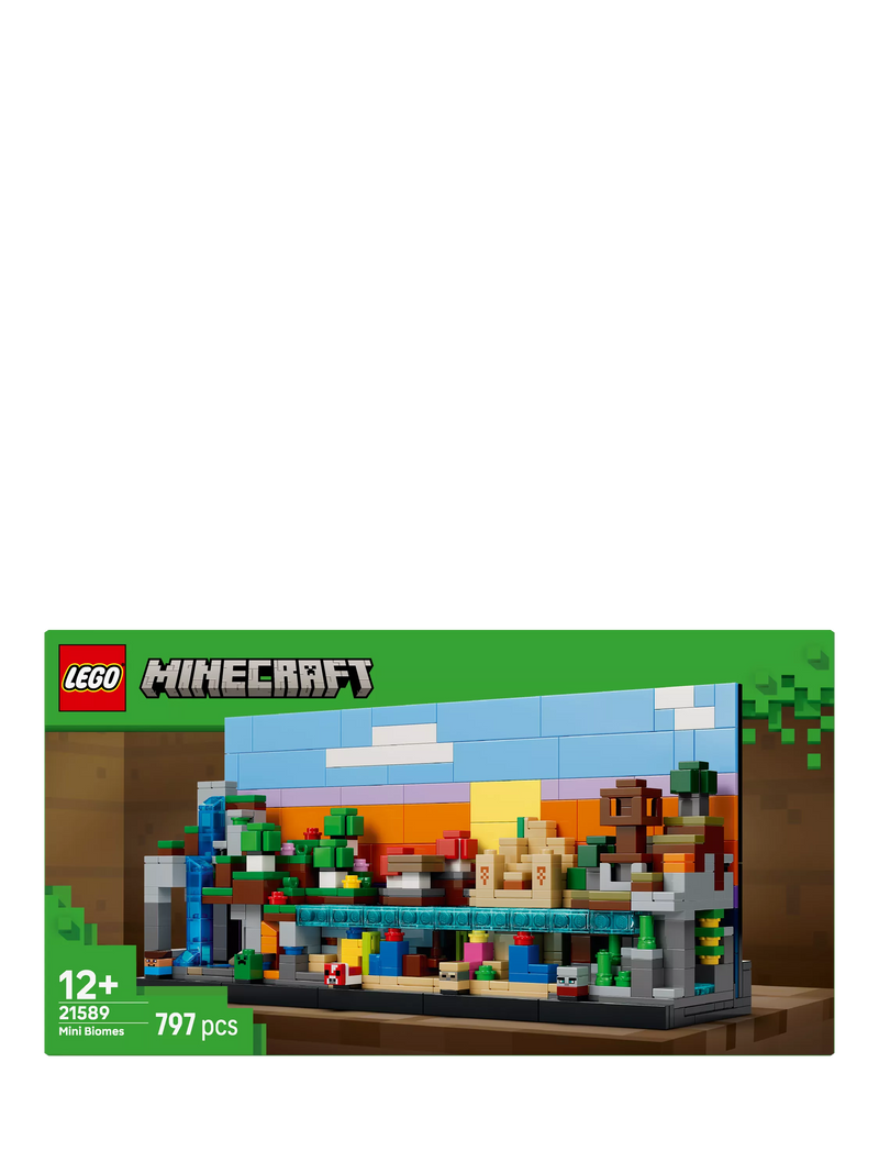LEGO Minecraft Mini Biomes building toy 797 pieces - British product