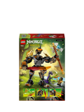 LEGO Ninjago Cole's Mission Mech and Dragon Zane building set 364 pieces (British brand)