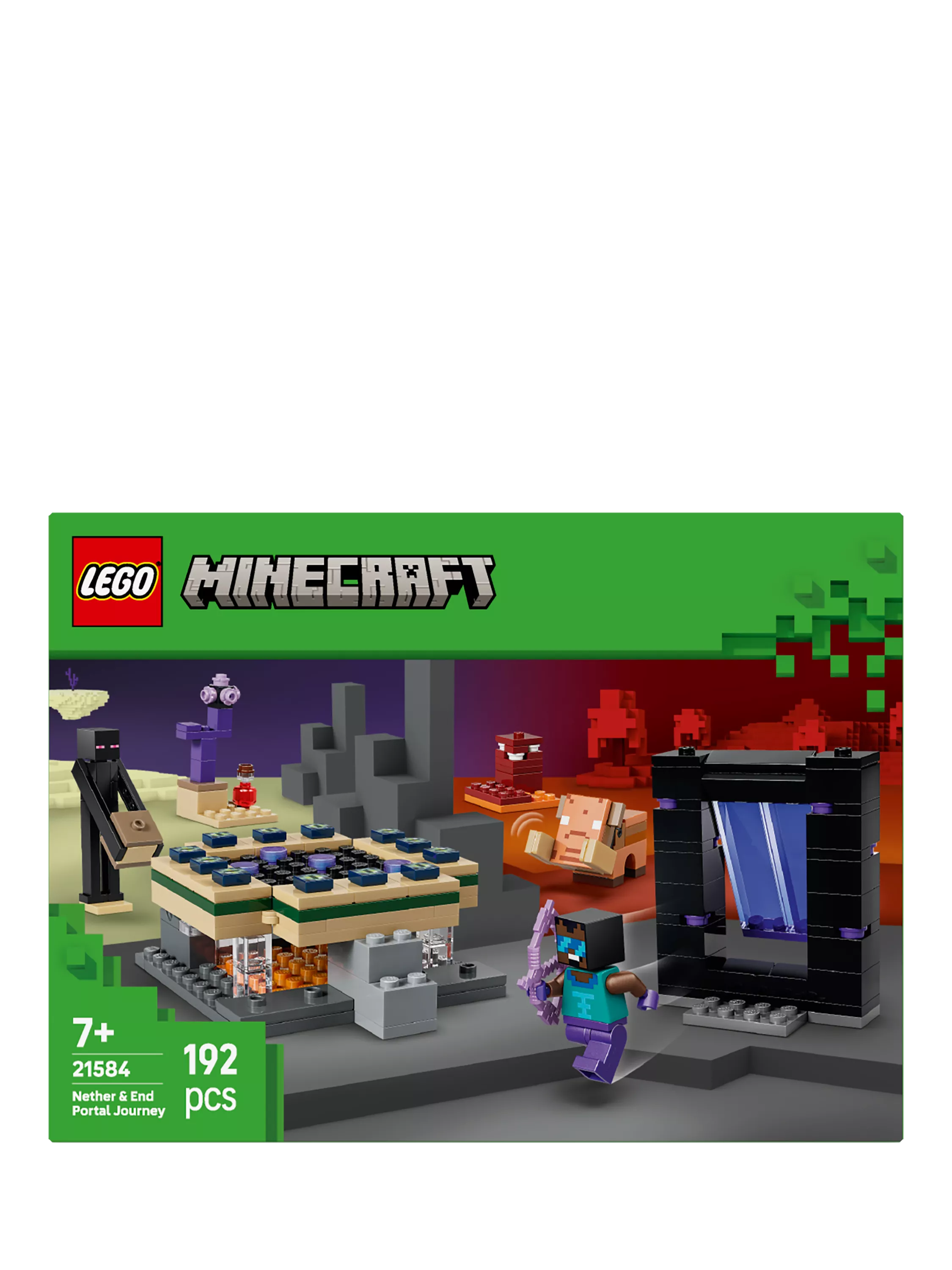 LEGO Minecraft Nether & End Portal Journey building toy - British product