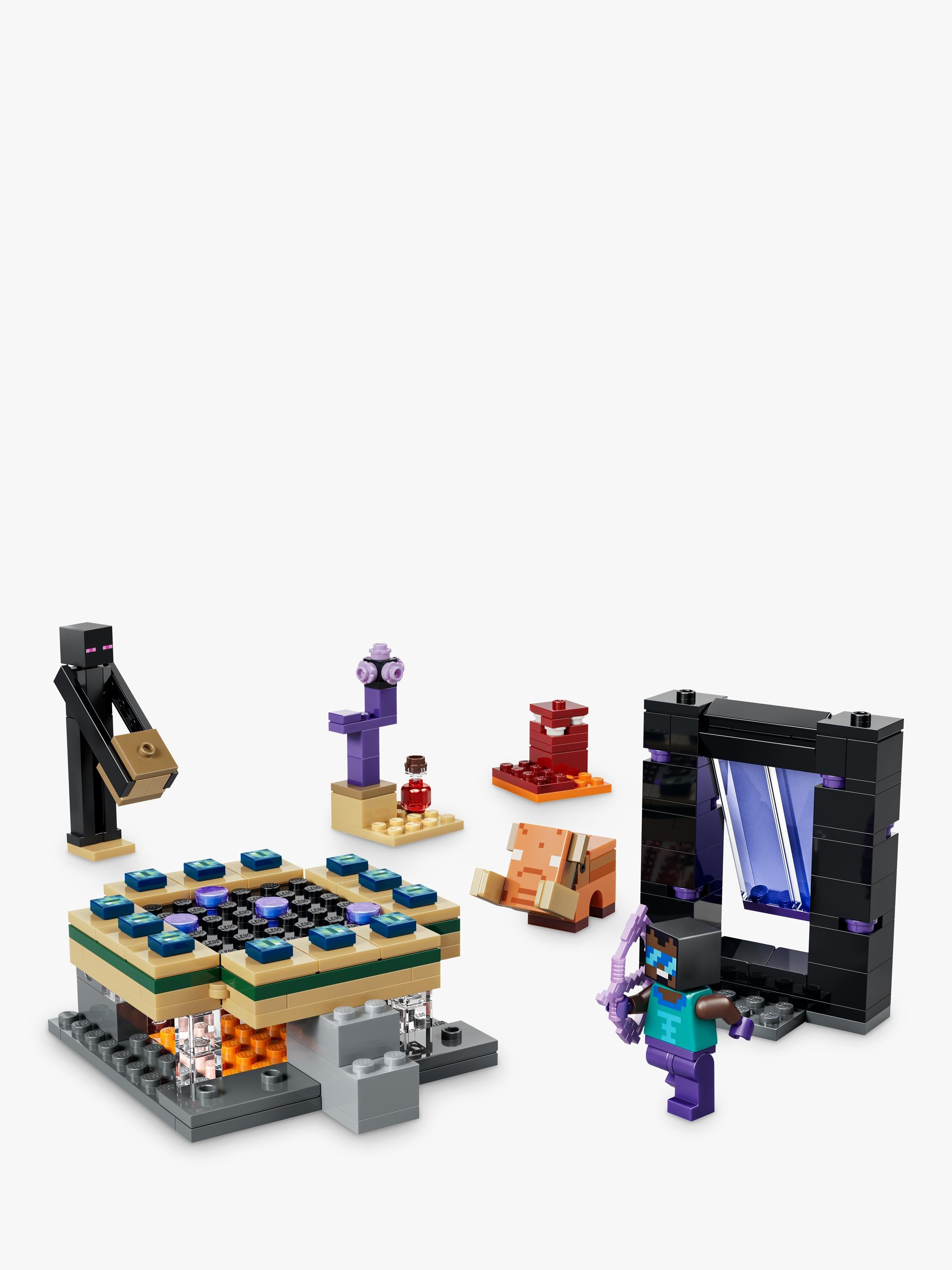 LEGO Minecraft Nether & End Portal Journey building toy - British product