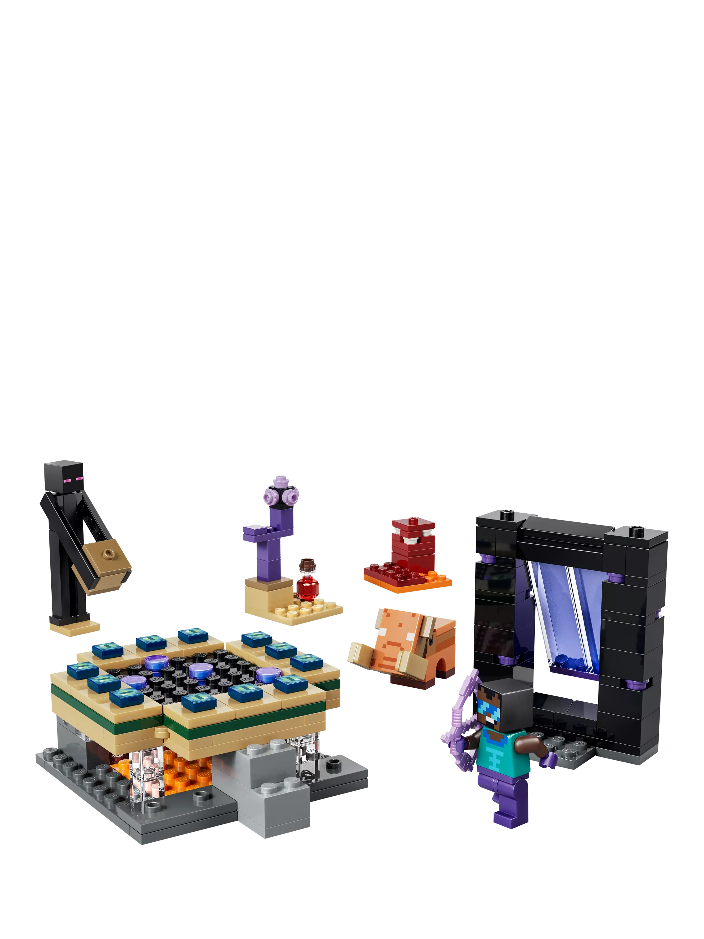 LEGO Minecraft Nether & End Portal Journey building toy - British product