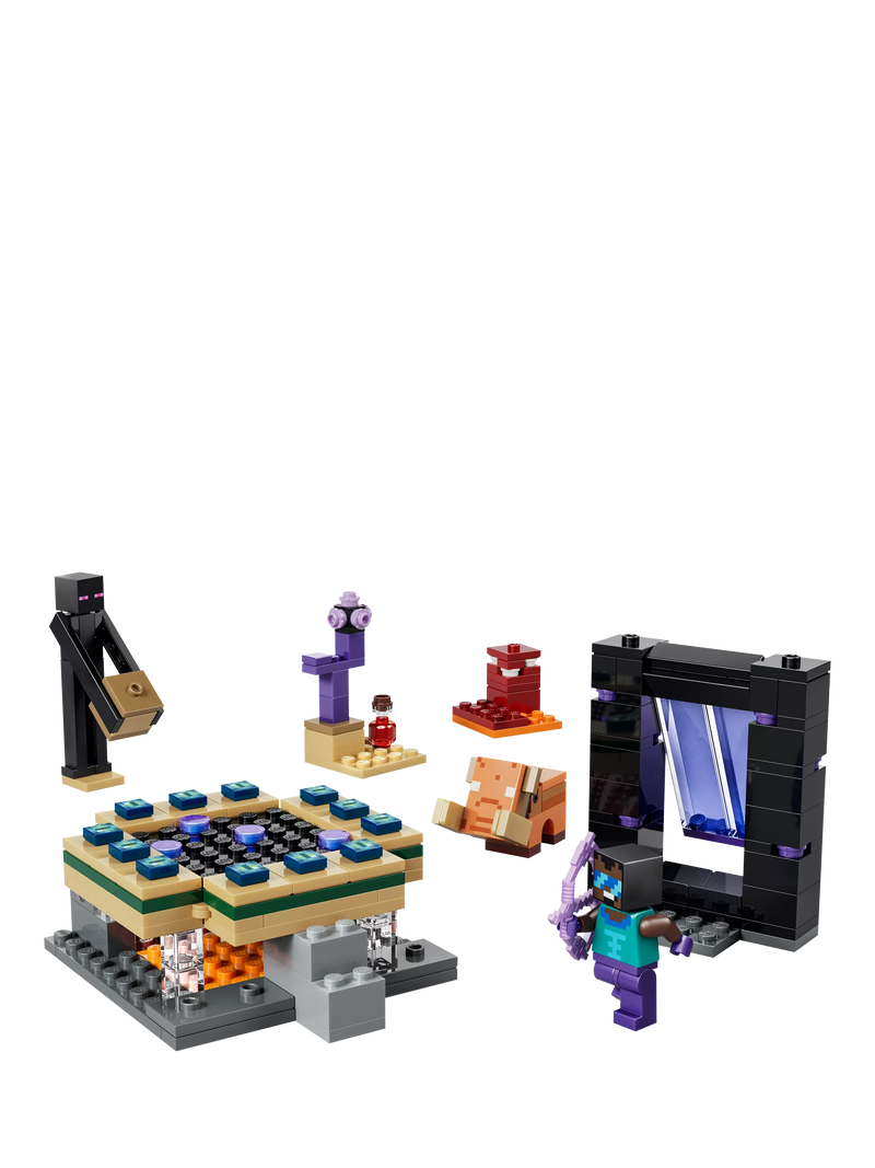 LEGO Minecraft Nether & End Portal Journey building toy - British product