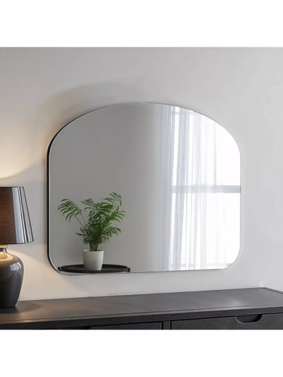 John Lewis Yearn Soho Arched Overmantel Wall Mirror, 70 x 90cm- Buy online at McGrocer