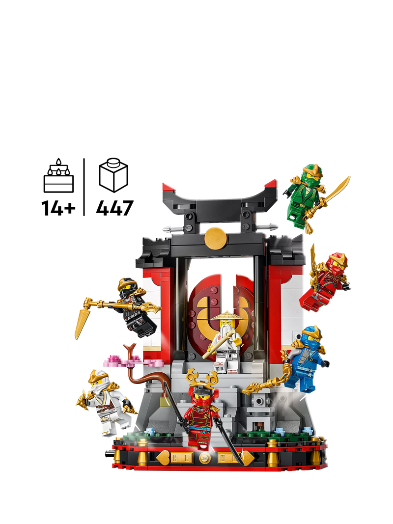 LEGO Ninjago display set 15th anniversary 447 pieces - British product