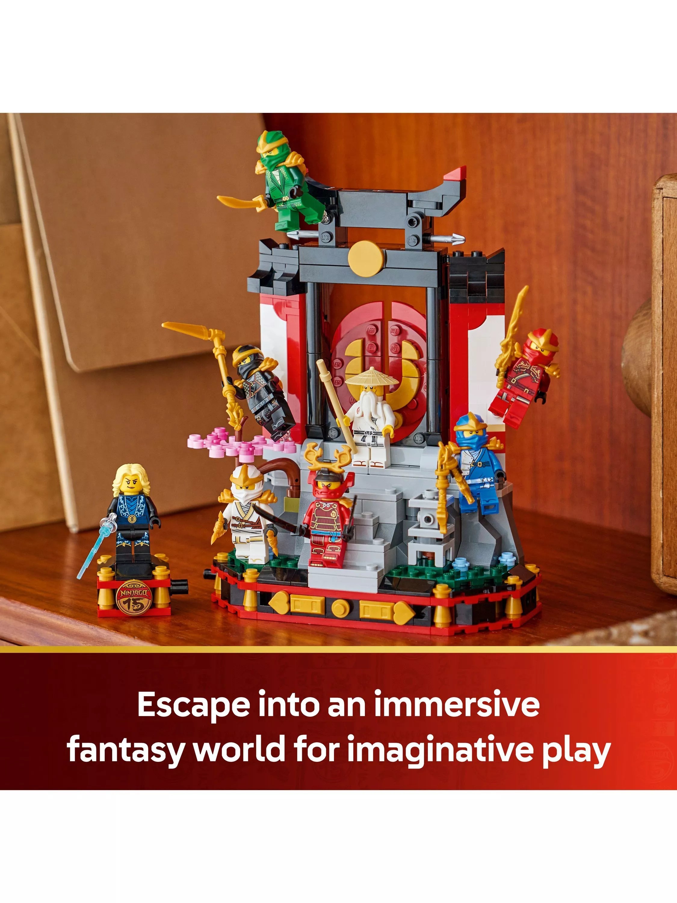 LEGO Ninjago display set 15th anniversary 447 pieces - British product