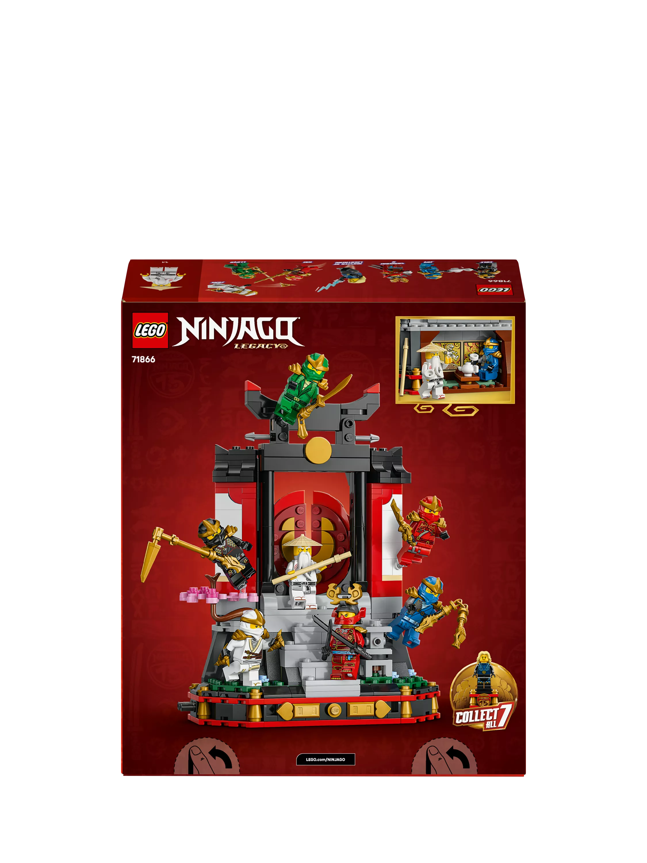 LEGO Ninjago display set 15th anniversary 447 pieces - British product
