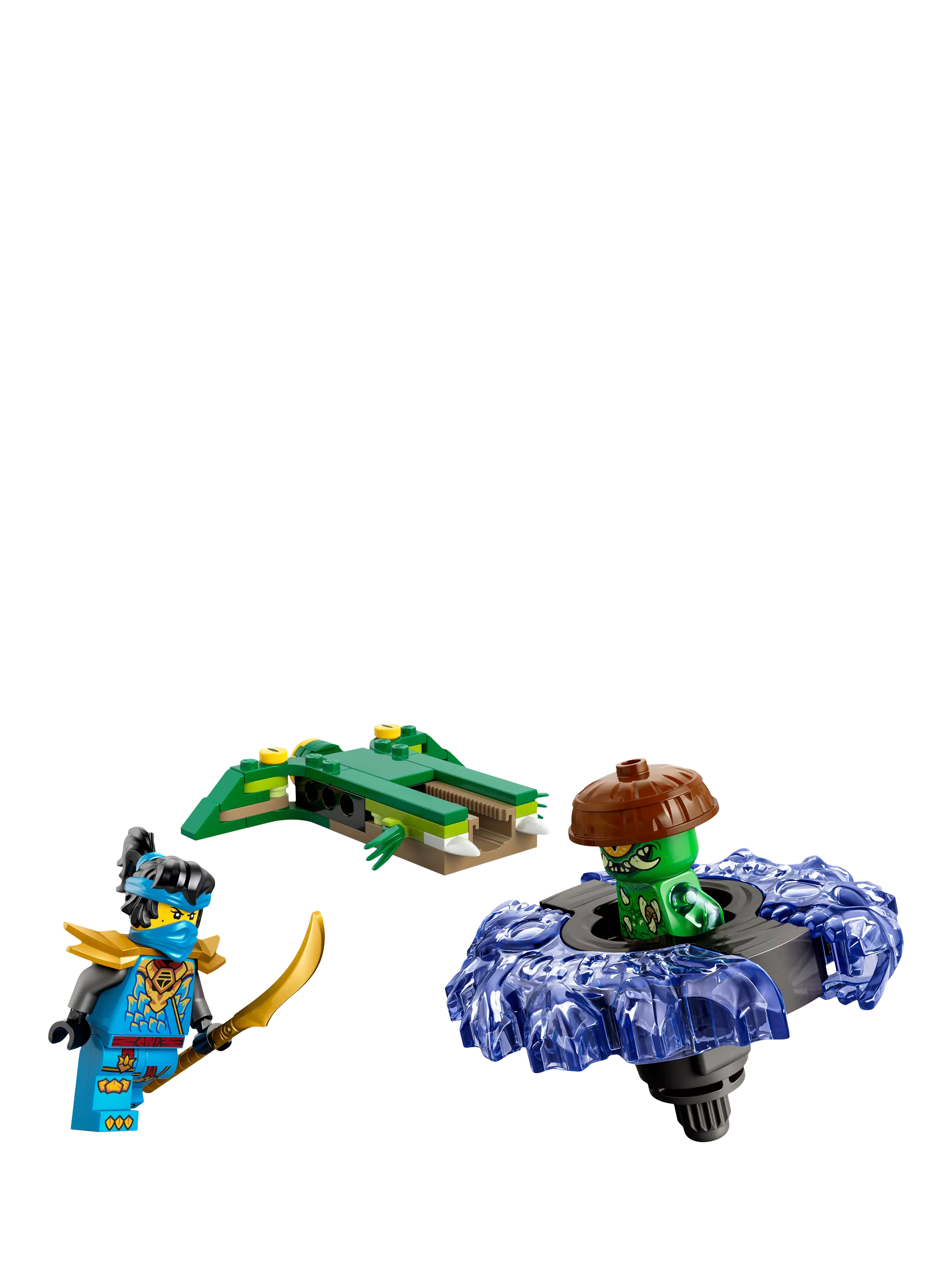 LEGO Ninjago Nya vs. Mutation Monster Spinner toy 71849 - British product
