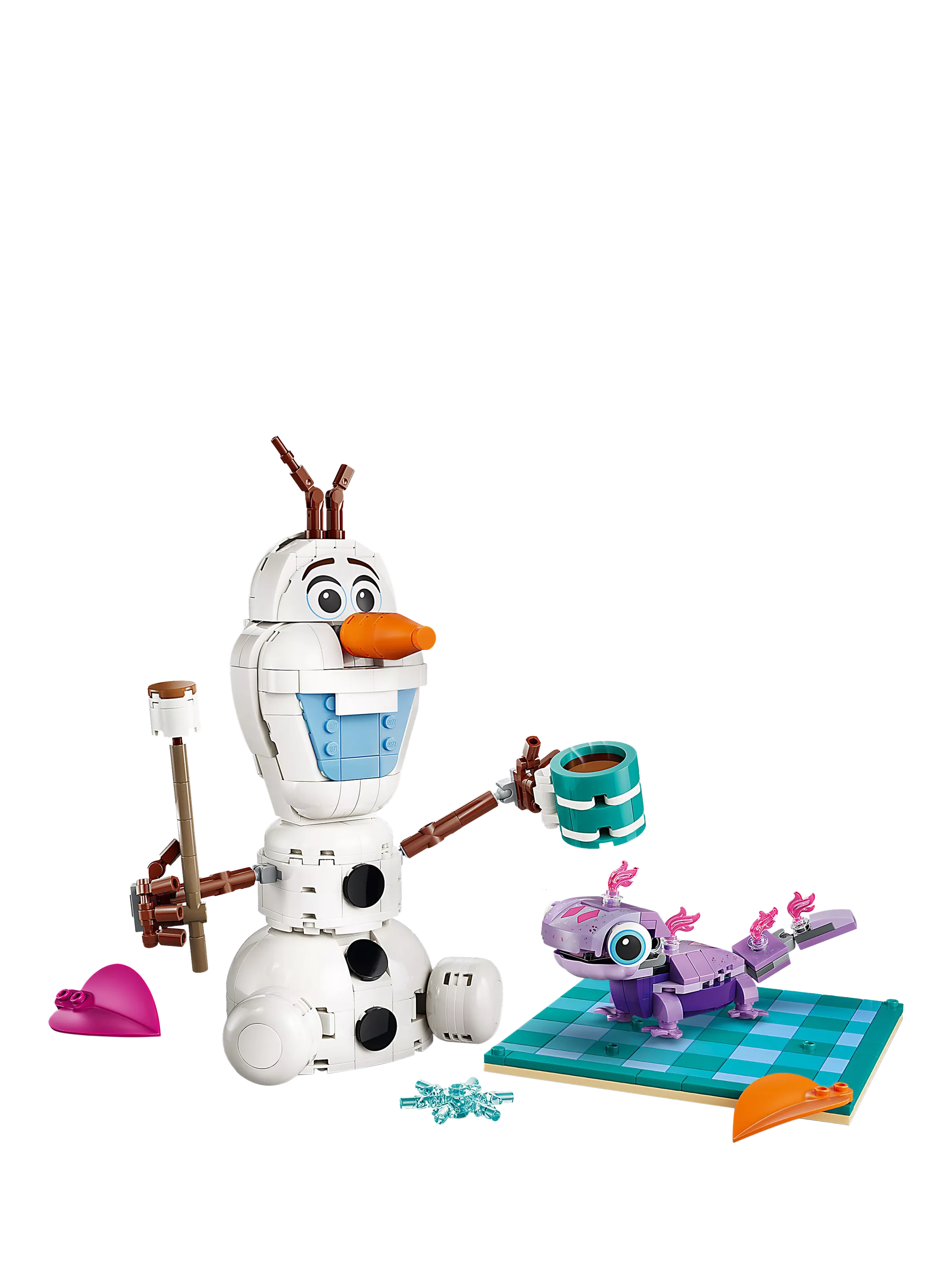 LEGO Frozen Olaf and Bruni building toy - British product