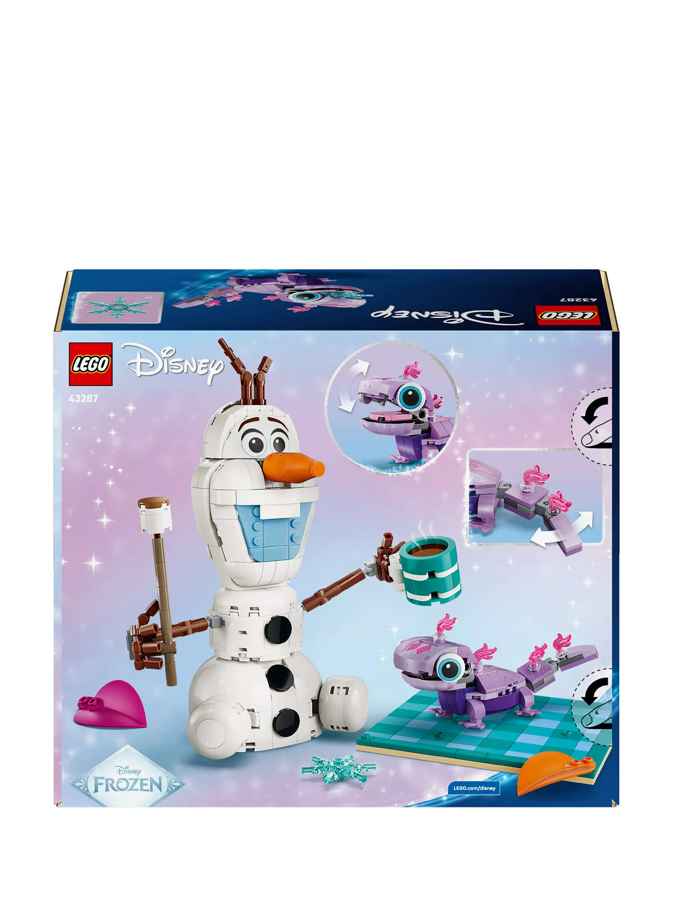 LEGO Frozen Olaf and Bruni building toy - British product