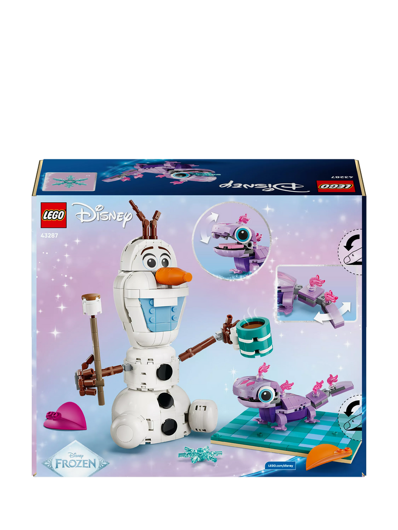 LEGO Frozen Olaf and Bruni building toy - British product