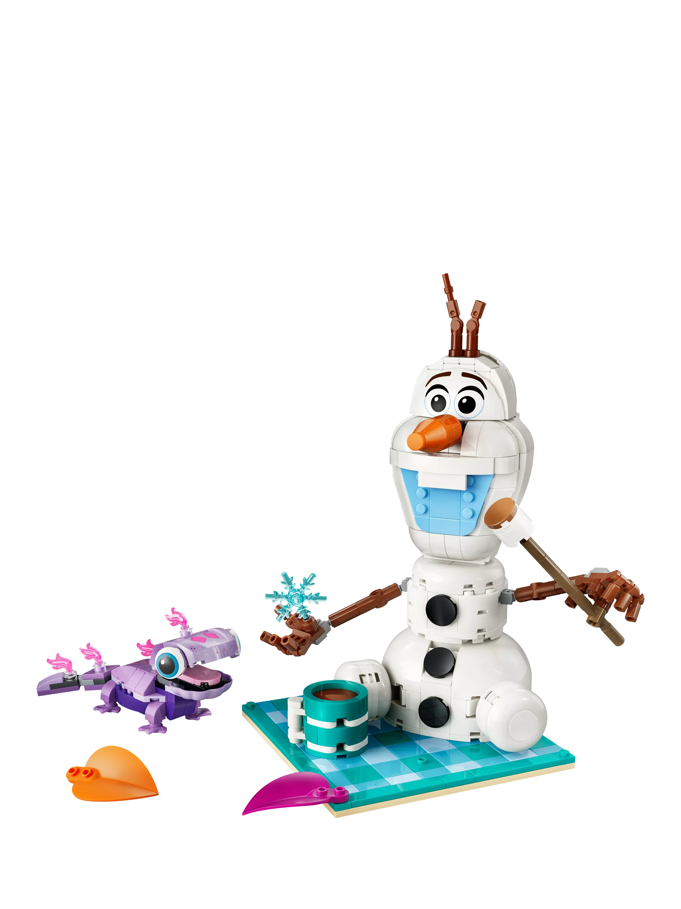 LEGO Frozen Olaf and Bruni building toy - British product