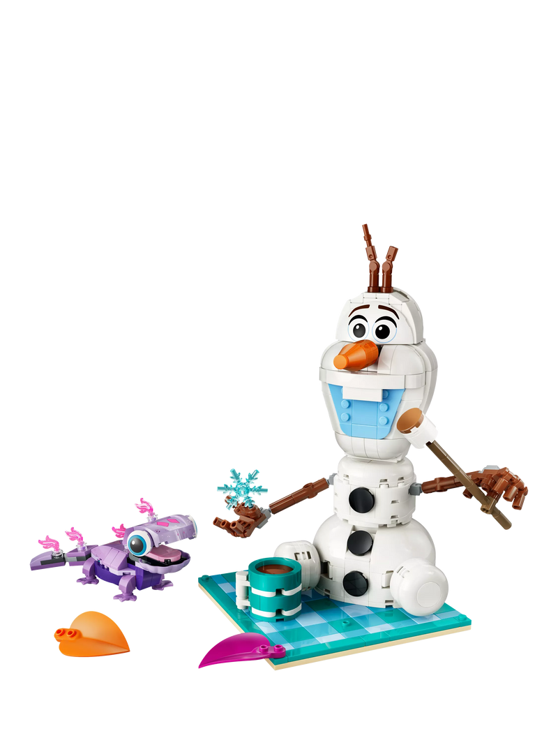 LEGO Frozen Olaf and Bruni building toy - British product