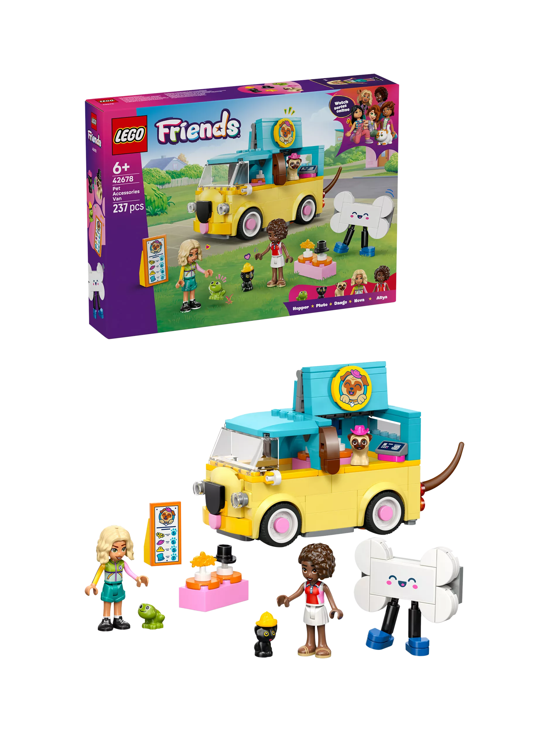 LEGO Pet Accessories Van toy, UK version